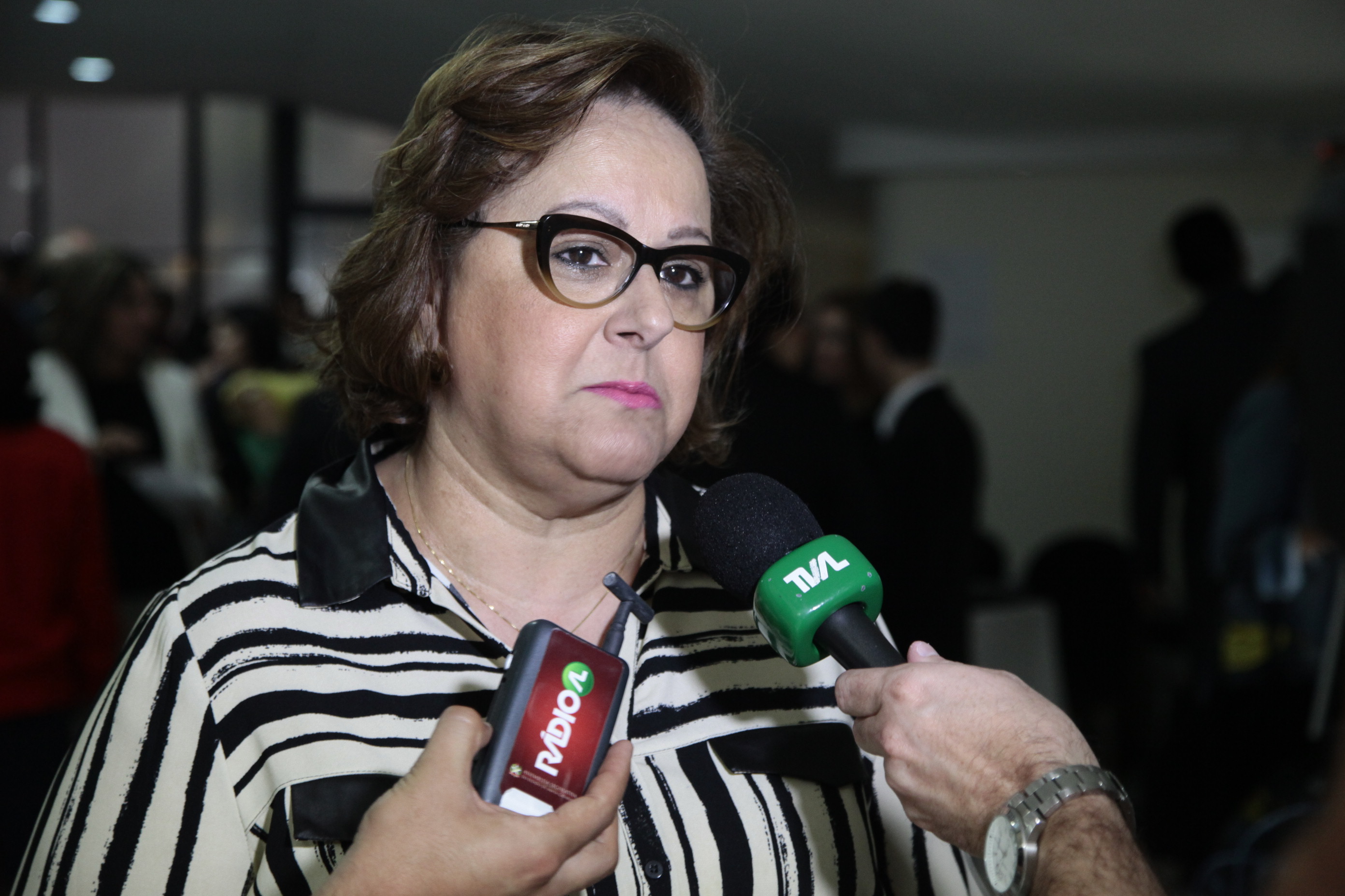 Campanha Justiça pela Paz em Casa. Deputada Dirce Heiderscheidt (PMDB)  Foto: Miriam Zomer/Agência AL