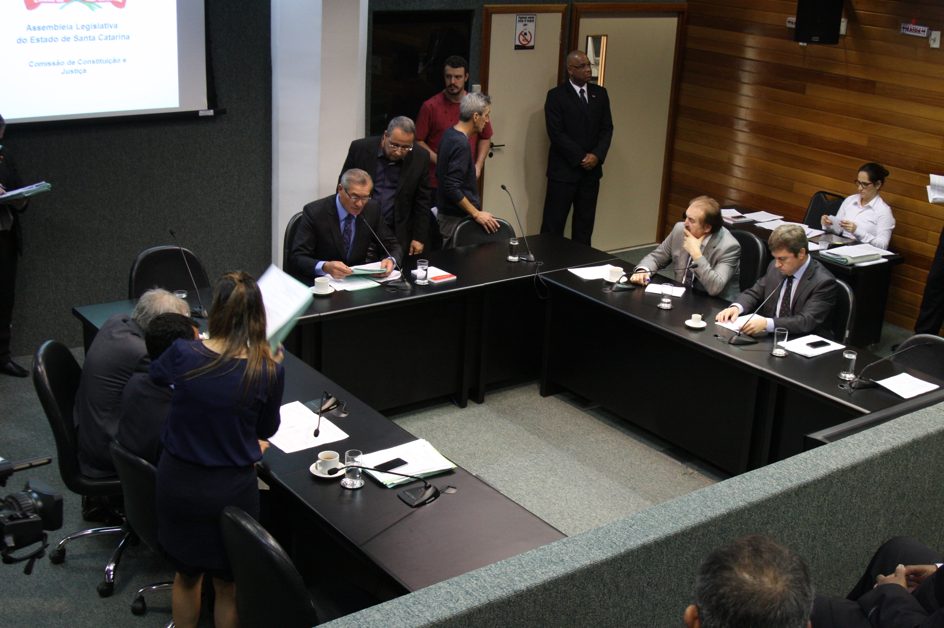 Comissão de Constituição de Justiça. Foto: Yuri Santos / Agênica AL