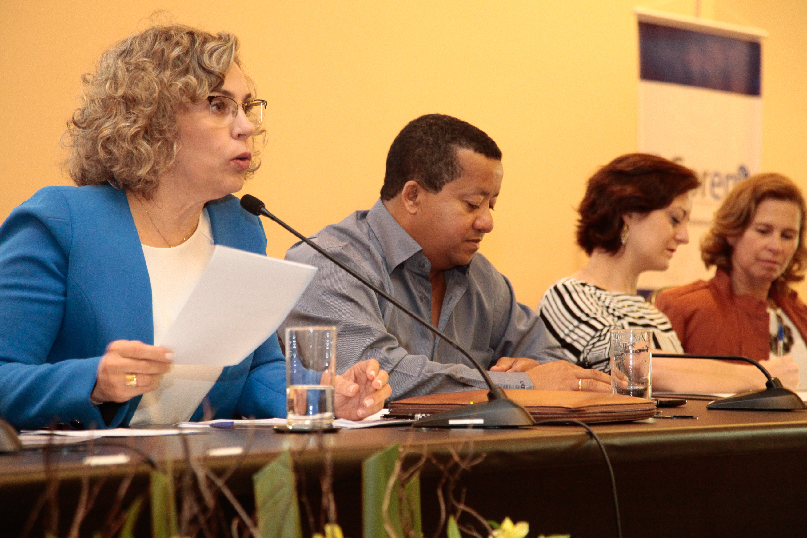 Apresentação do Resultado da Pesquisa: O Perfil da Enfermagem no Brasil e em Santa Catarina. Foto: Miriam Zomer/Agência AL