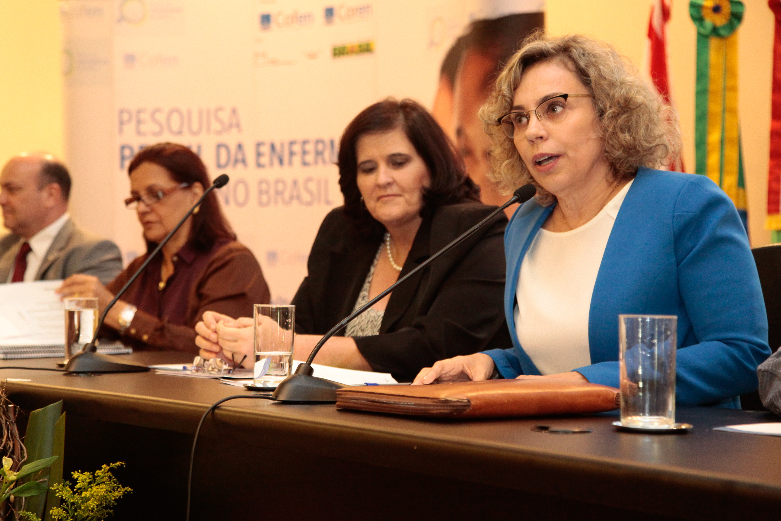 Apresentação do Resultado da Pesquisa: O Perfil da Enfermagem no Brasil e em Santa Catarina. Foto: Miriam Zomer/Agência AL