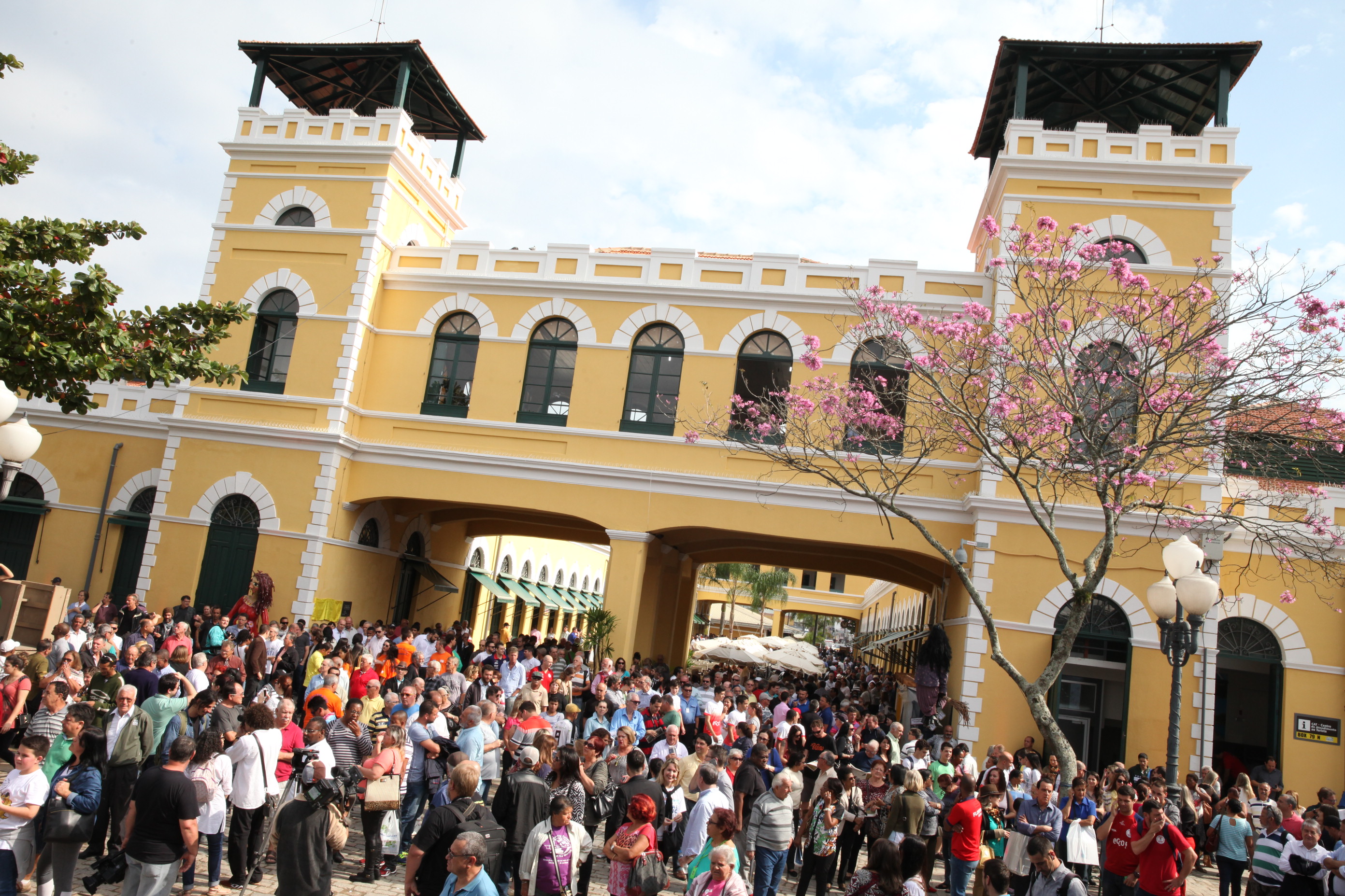 Mercado Público de Florianópolis é reinaugurado após reforma. Foto: Fábio Queiroz / Agência AL