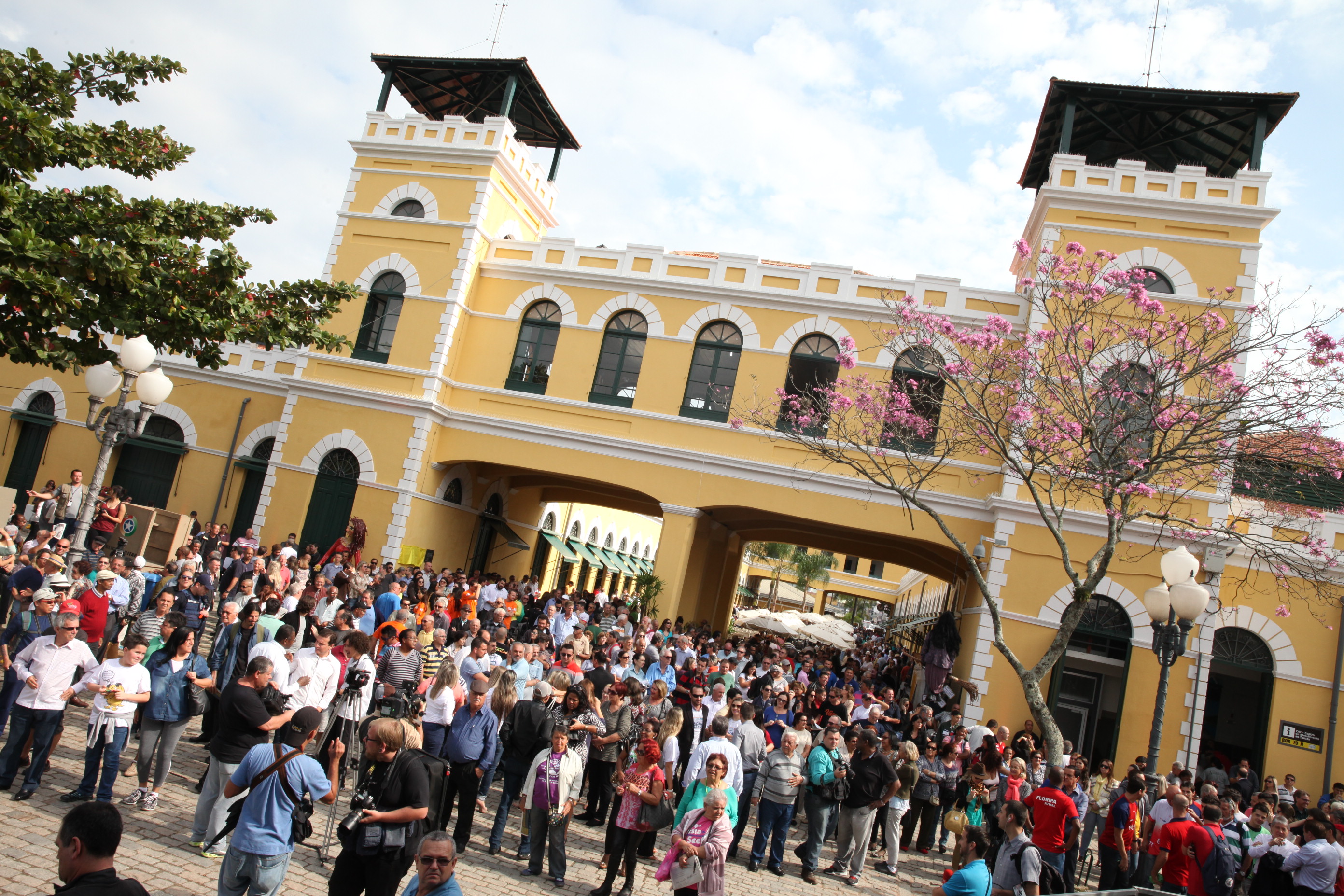 Mercado Público de Florianópolis é reinaugurado após reforma. Foto: Fábio Queiroz / Agência AL