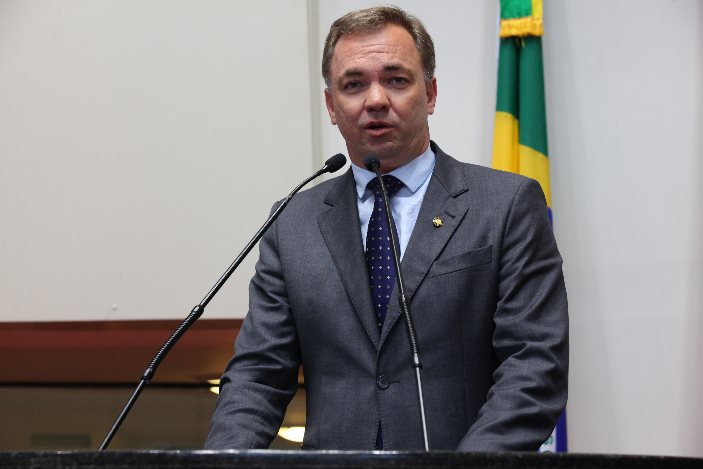 Sessão Ordinária. Deputado Gean Loureiro (PMDB) Foto: Eduardo Guedes de Olveira / Agência AL