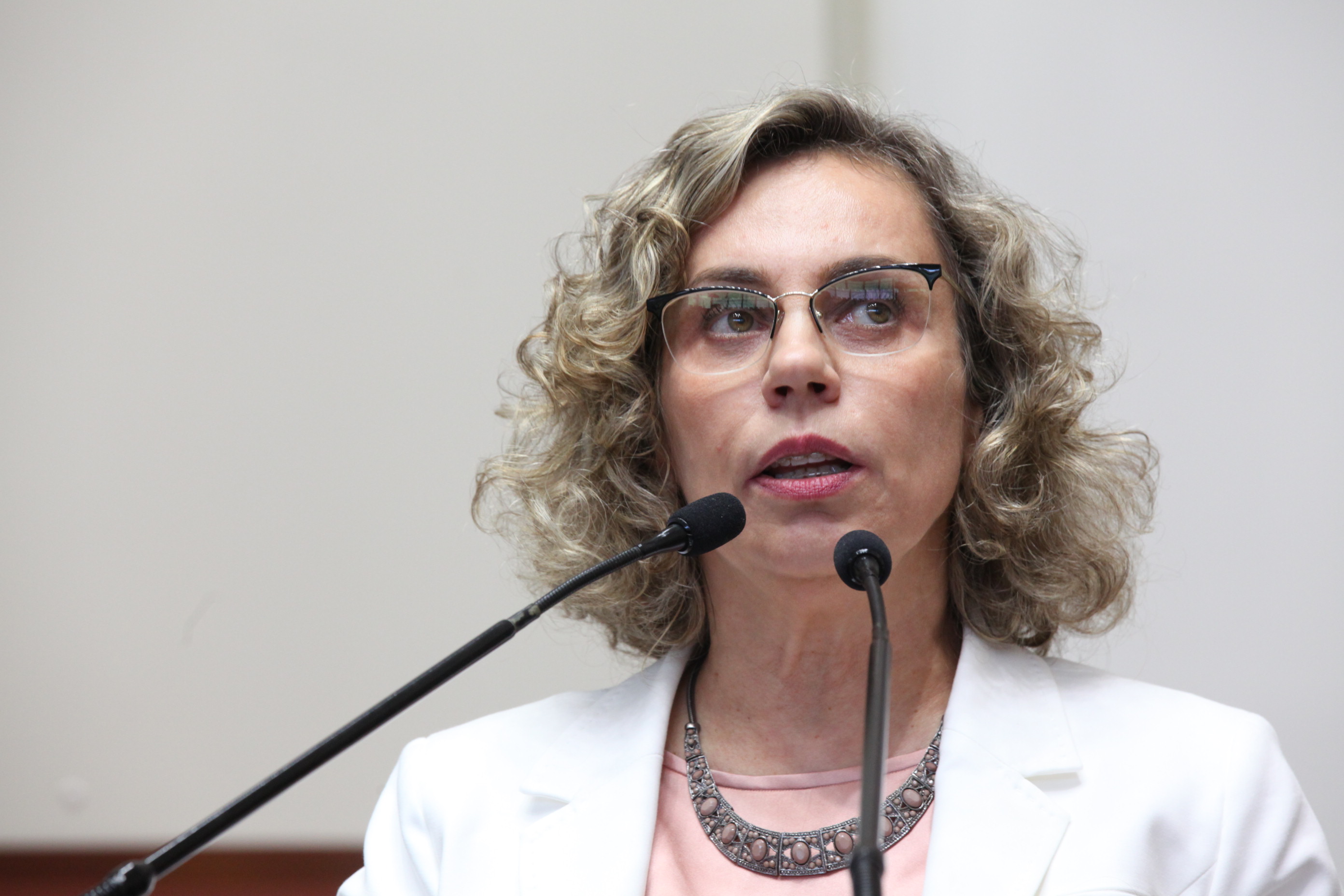 Sessão Ordinária. Deputada Ana Paula Lima (PT)  Foto: Eduardo Guedes de Olveira / Agência AL