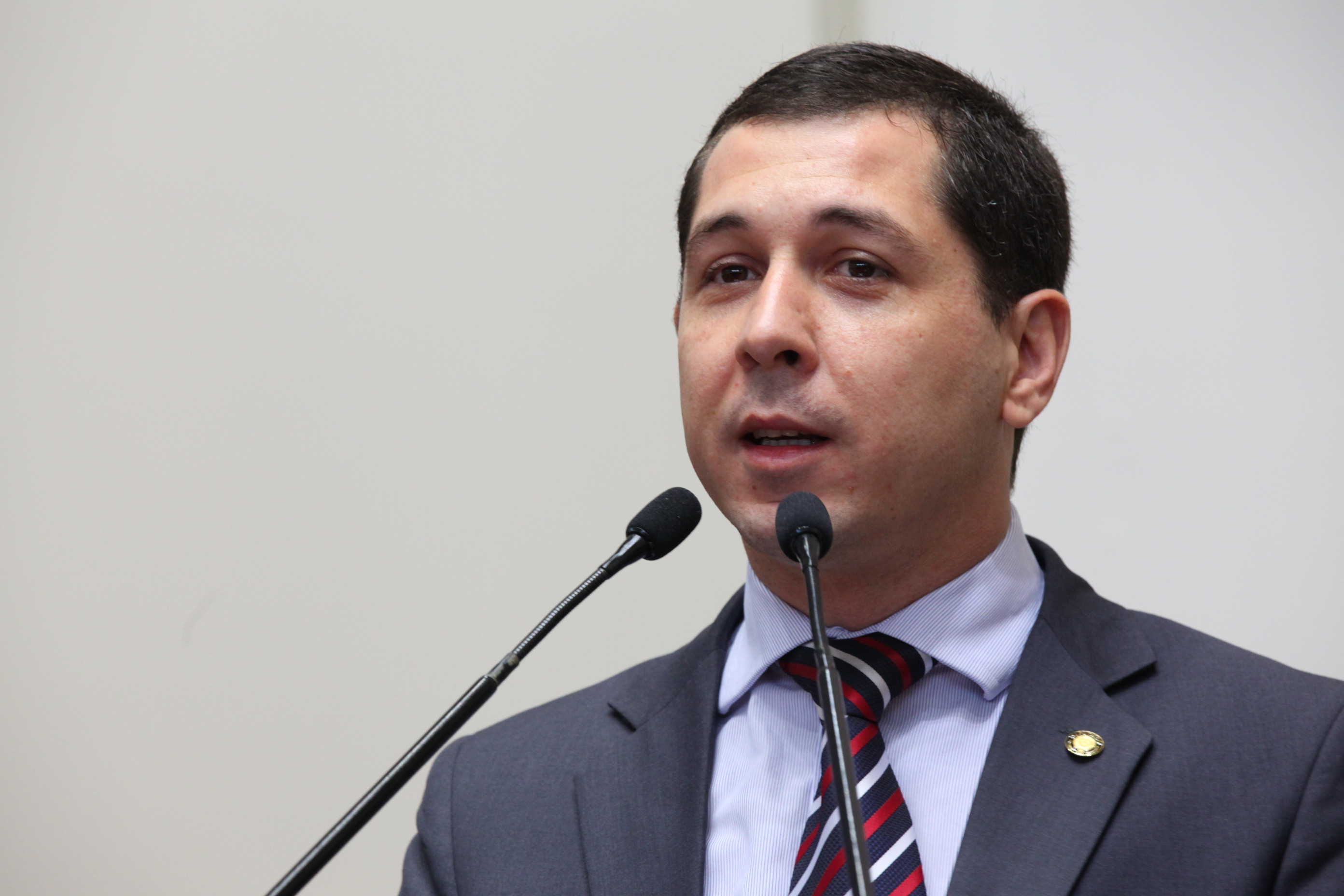 Sessão Ordinária. Deputado Níkolas Reis (PDT) Foto: Eduardo Guedes de Olveira / Agência AL