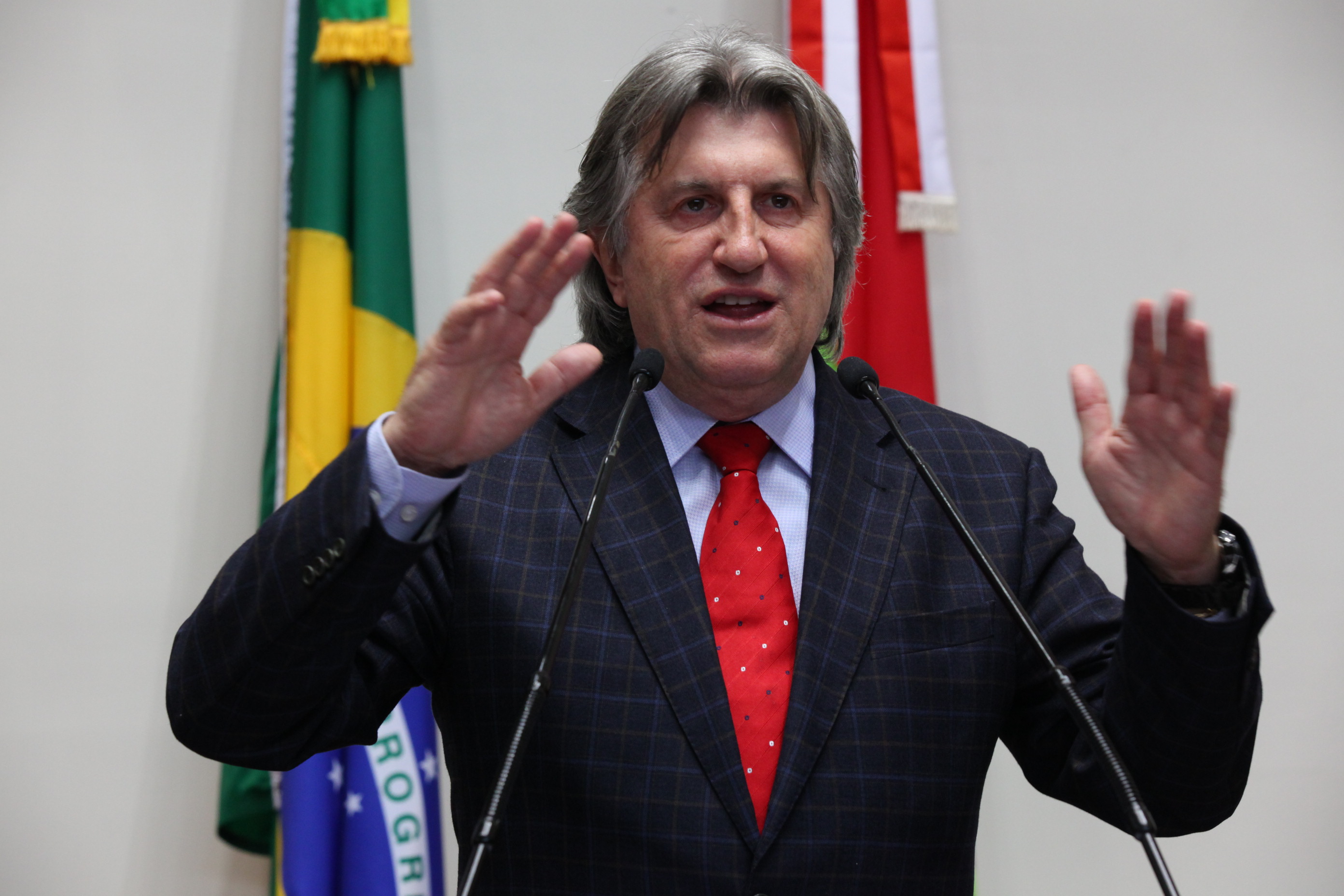 Sessão Ordinária. Deputado Leonel Pavan (PSDB)  Foto: Eduardo Guedes de Olveira / Agência AL