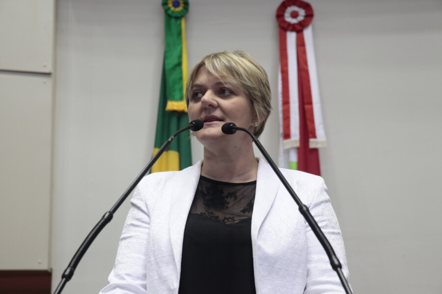 Deputada Luciane Carminatti FOTO: Eduardo Guedes de Oliveira/Agência AL
