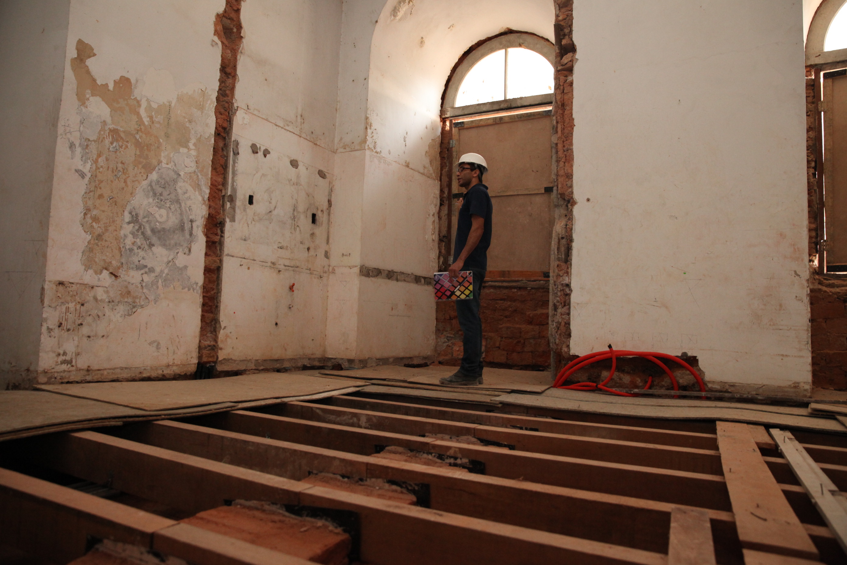 Restauração da Casa de Câmara e Cadeia. Foto: Fábio Queiroz / Agência AL
