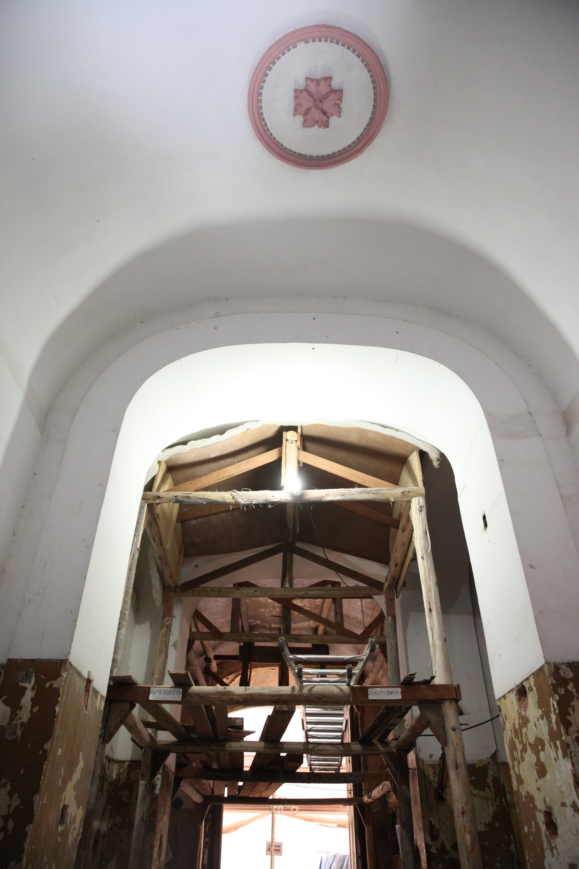 Restauração da Casa de Câmara e Cadeia. Foto: Fábio Queiroz / Agência AL