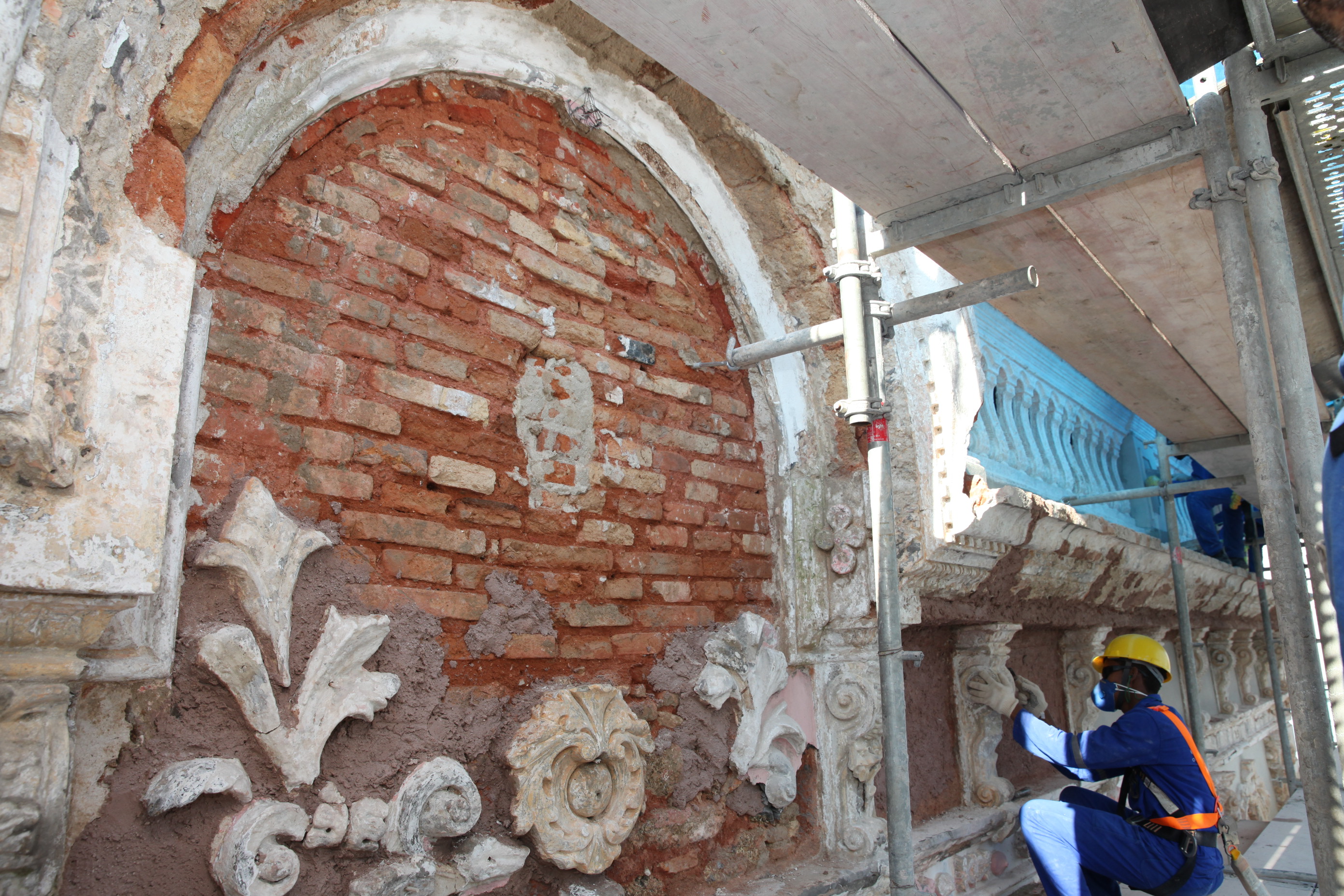 Restauração da Casa de Câmara e Cadeia. Foto: Fábio Queiroz / Agência AL
