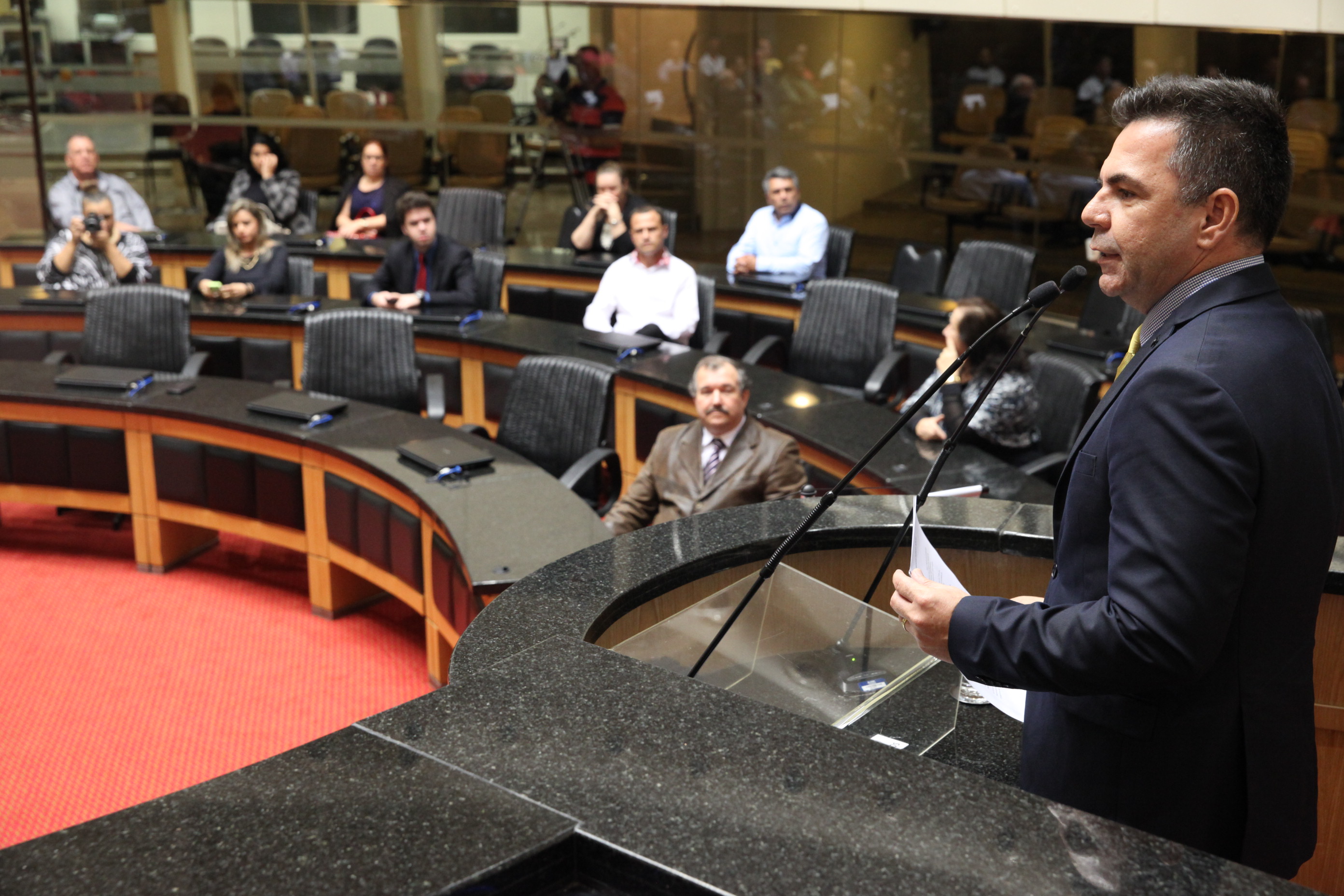 Sessão Especial em homenagem ao Desafio Jovem de Criciúma. Foto: Fábio Queiroz / Agência AL