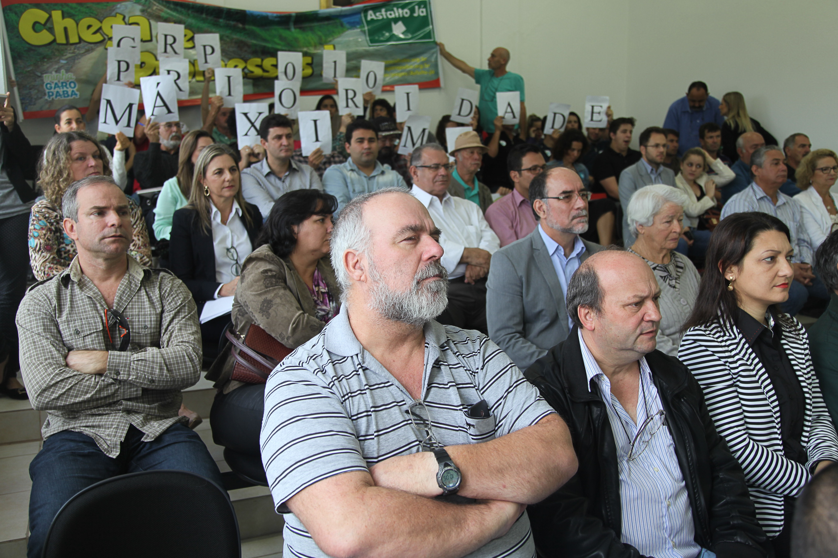 Audiência Pública Regional para o Plano Plurianual 2016-2019 e Lei Orçamentária Anual (LOA) 2016, no município de Laguna. Foto: Miriam Zomer/Agência AL