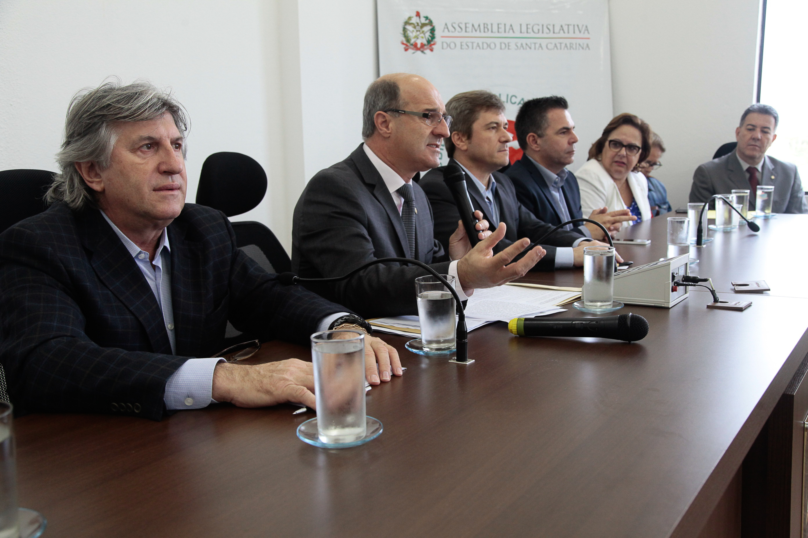 Audiência Pública Regional para o Plano Plurianual 2016-2019 e Lei Orçamentária Anual (LOA) 2016, no município de Laguna. Foto: Miriam Zomer/Agência AL