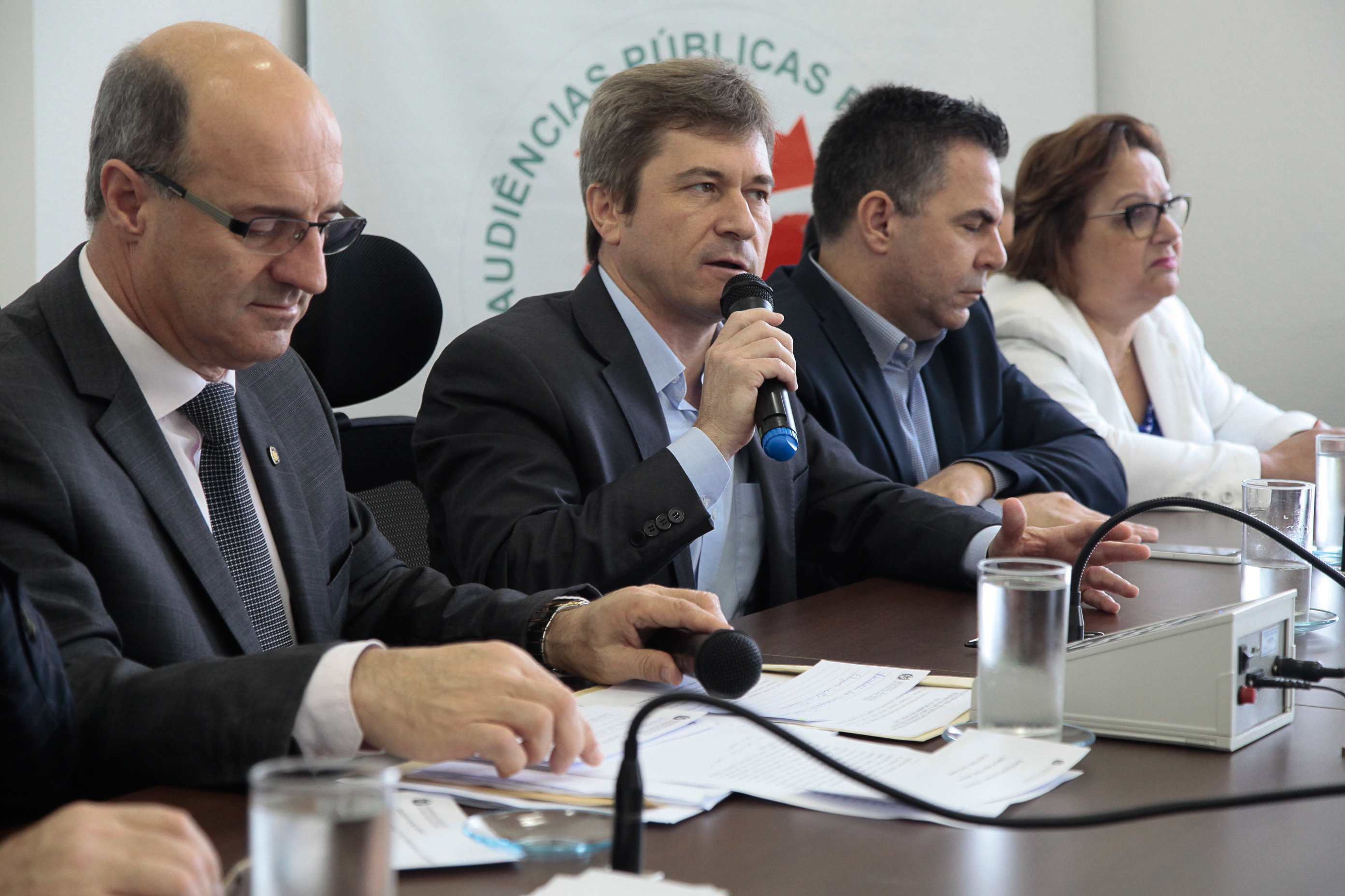 Audiência Pública Regional para o Plano Plurianual 2016-2019 e Lei Orçamentária Anual (LOA) 2016, no município de Laguna. Foto: Miriam Zomer/Agência AL