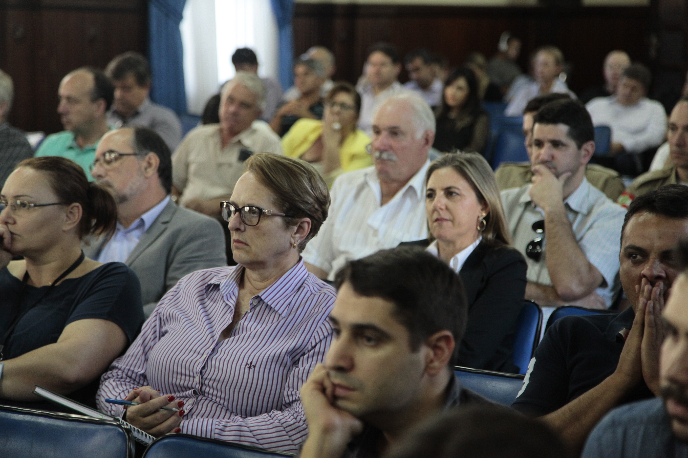 Audiência Pública Regional para o Plano Plurianual 2016-2019 e Lei Orçamentária Anual (LOA) 2016, no município de Tubarão. Fotos: Miriam Zomer/Agência AL