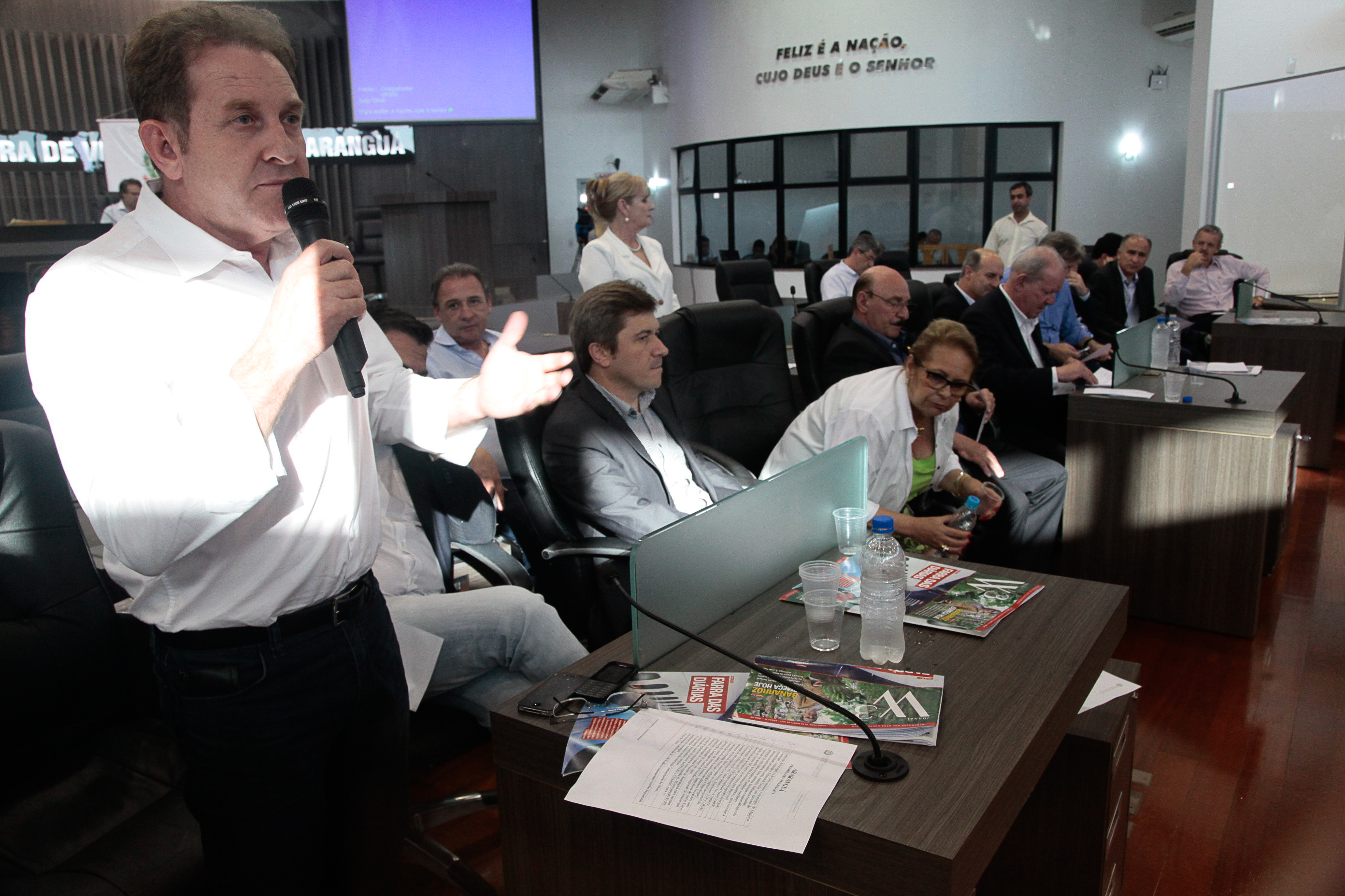 Audiência Pública Regional para o Plano Plurianual 2016-2019 e Lei Orçamentária Anual (LOA) 2016, no município de Araranguá. Foto: Miriam Zomer/Agência AL