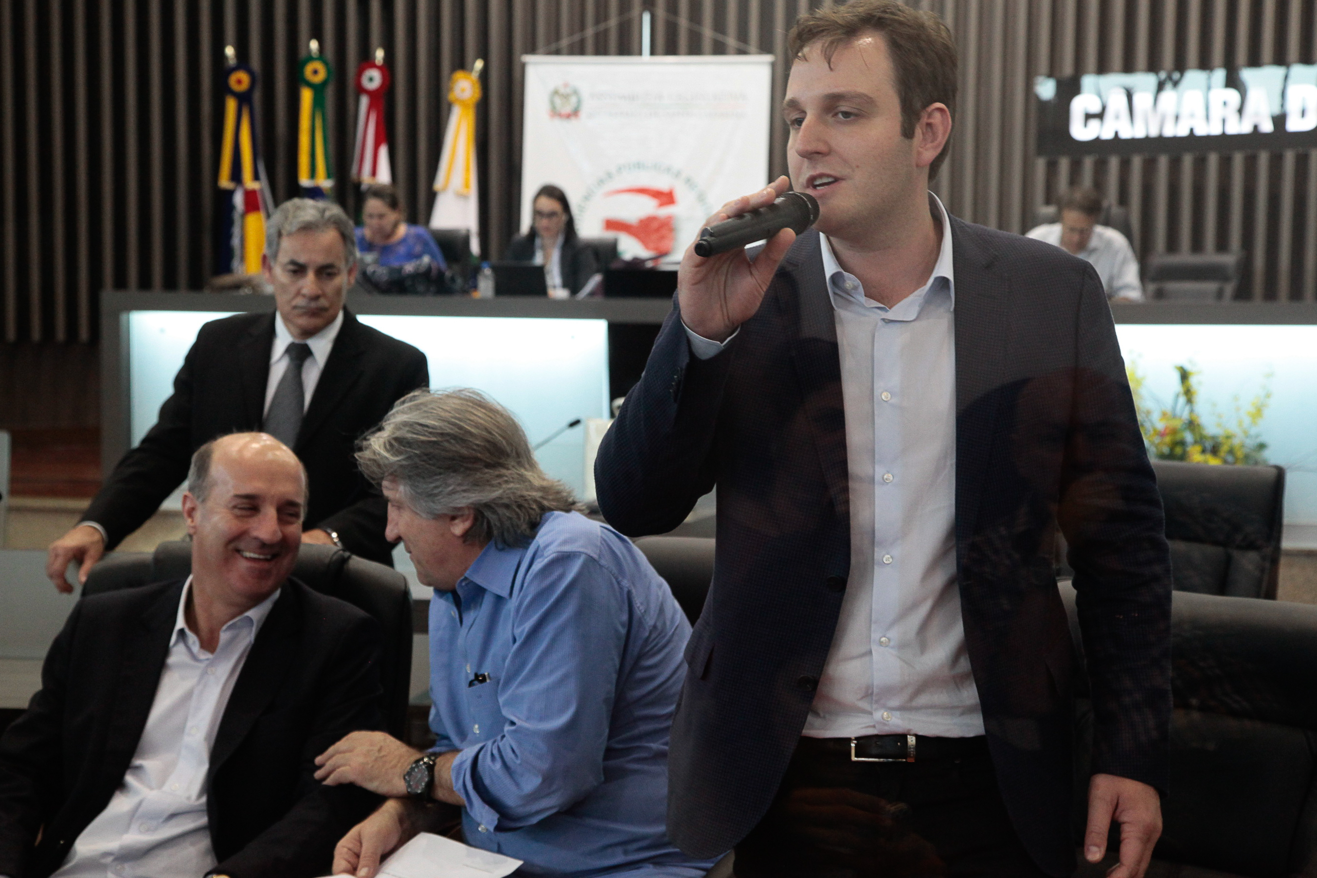 Audiência Pública Regional para o Plano Plurianual 2016-2019 e Lei Orçamentária Anual (LOA) 2016, no município de Araranguá. Foto: Miriam Zomer/Agência AL