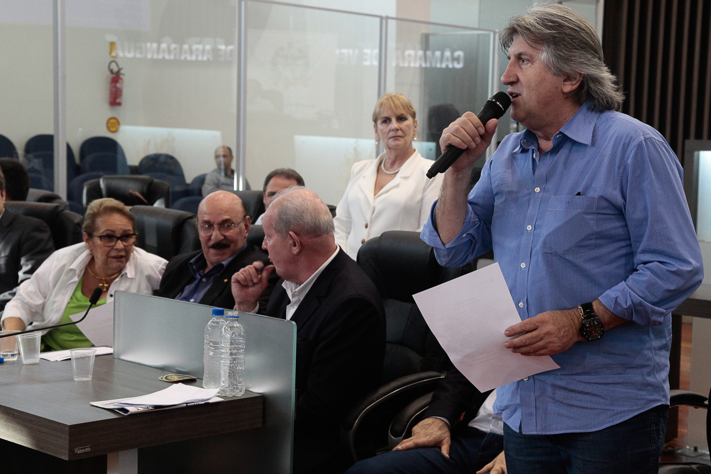 Audiência Pública Regional para o Plano Plurianual 2016-2019 e Lei Orçamentária Anual (LOA) 2016, no município de Araranguá. Foto: Miriam Zomer/Agência AL
