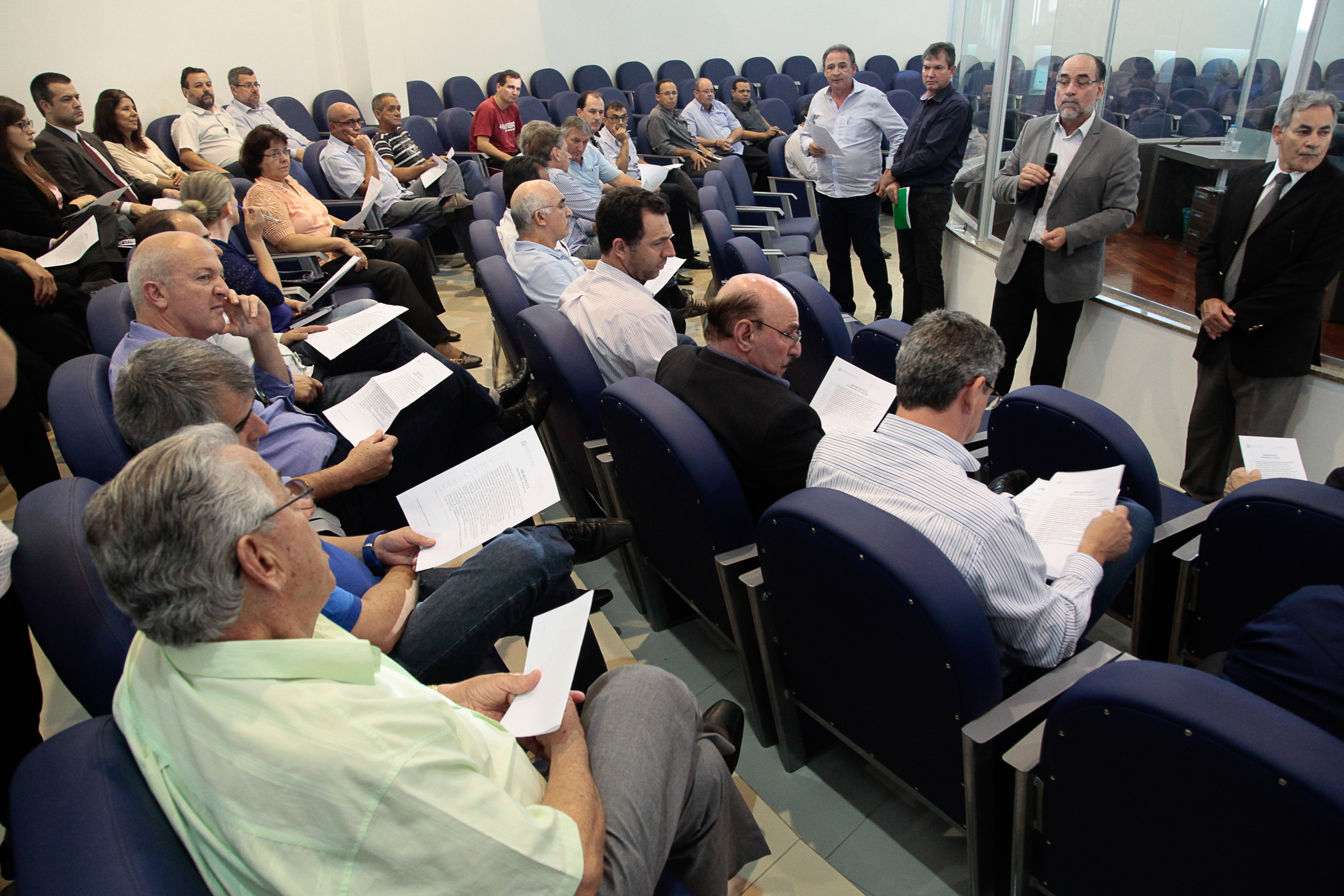 Audiência Pública Regional para o Plano Plurianual 2016-2019 e Lei Orçamentária Anual (LOA) 2016, no município de Araranguá. Foto: Miriam Zomer/Agência AL