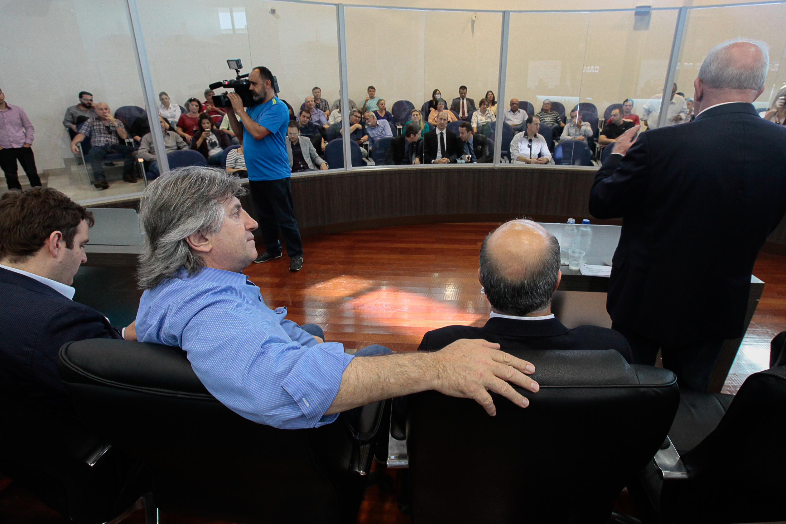 Audiência Pública Regional para o Plano Plurianual 2016-2019 e Lei Orçamentária Anual (LOA) 2016, no município de Araranguá. Foto: Miriam Zomer/Agência AL