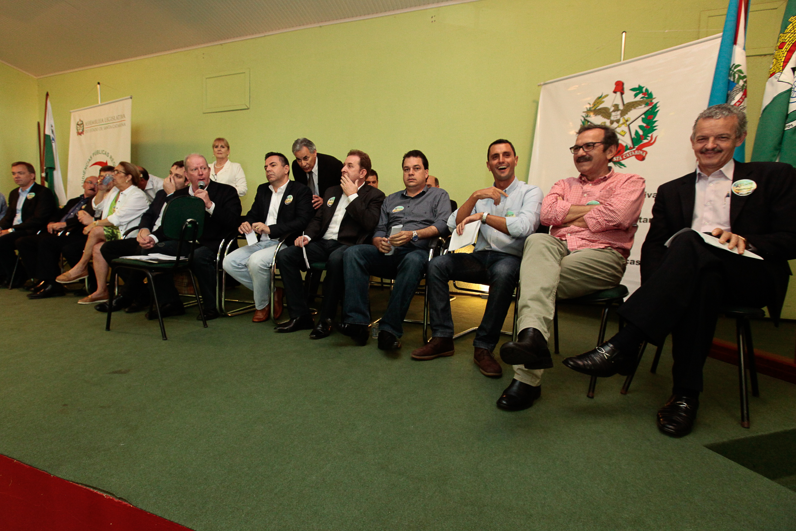 Audiência Pública Regional para o Plano Plurianual 2016-2019 e Lei Orçamentária Anual (LOA) 2016, no município de Criciúma. Foto: Miriam Zomer/Agência AL