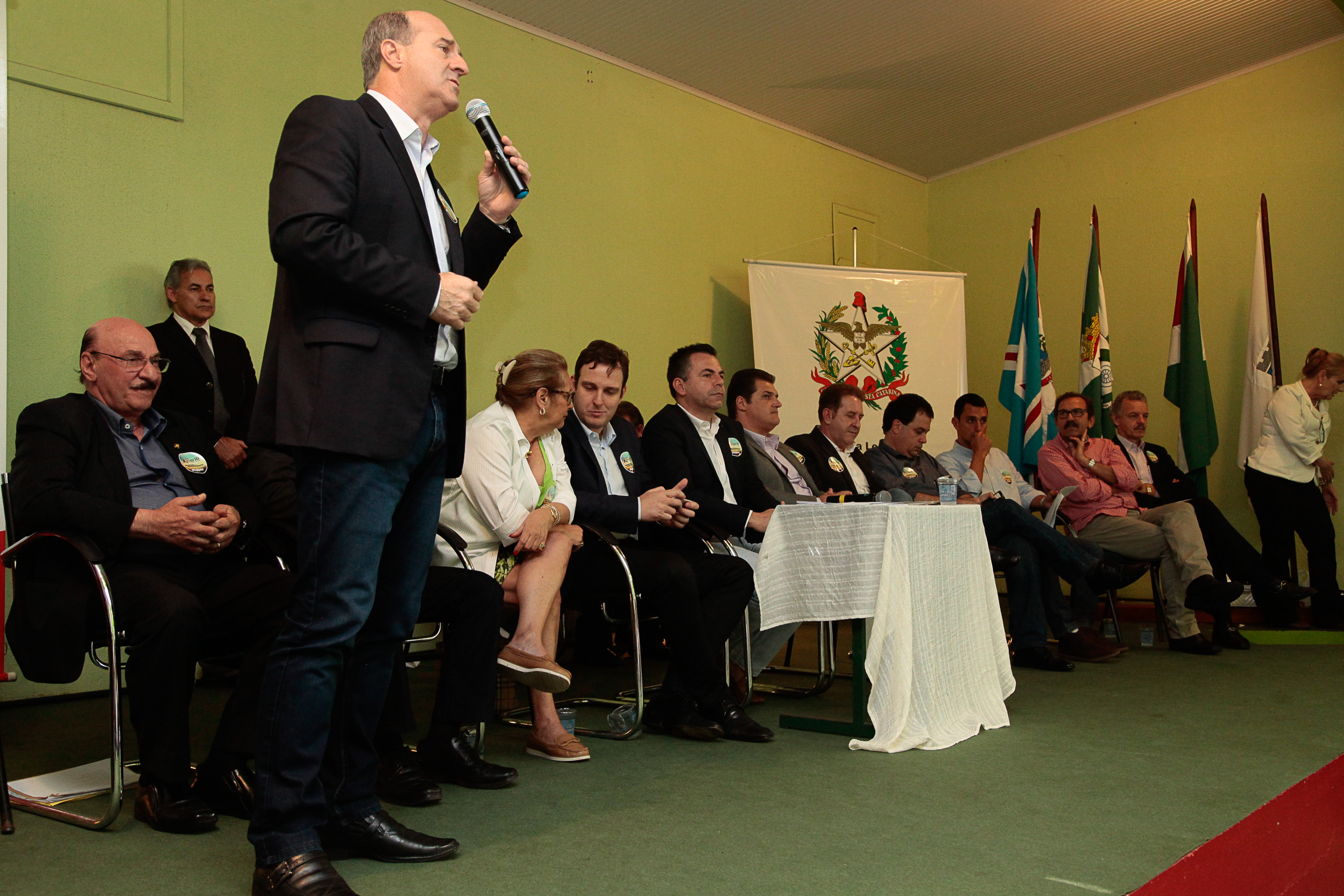 Audiência Pública Regional para o Plano Plurianual 2016-2019 e Lei Orçamentária Anual (LOA) 2016, no município de Criciúma. Foto: Miriam Zomer/Agência AL