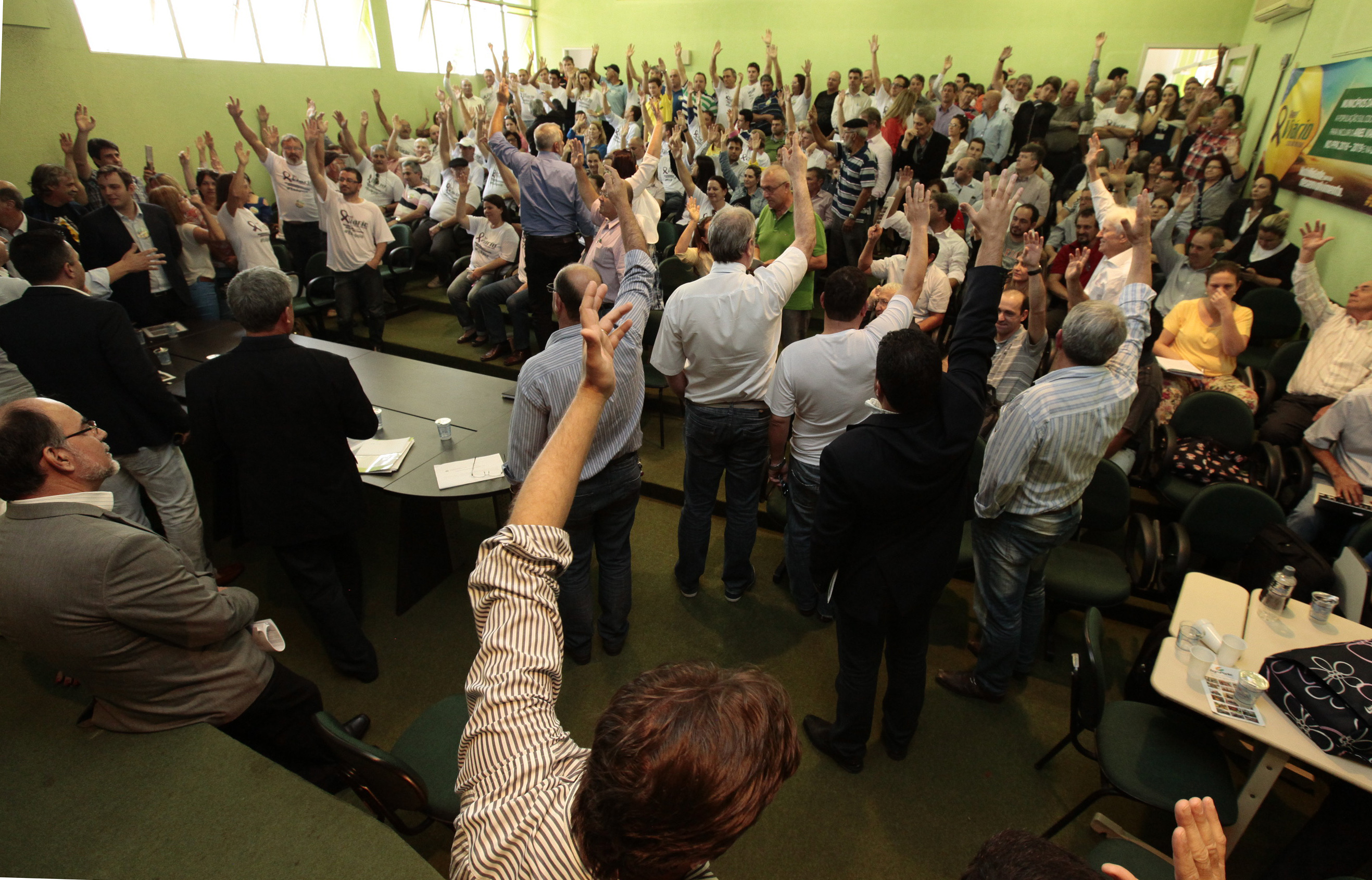 Audiência Pública Regional para o Plano Plurianual 2016-2019 e Lei Orçamentária Anual (LOA) 2016, no município de Criciúma. Foto: Miriam Zomer/Agência AL