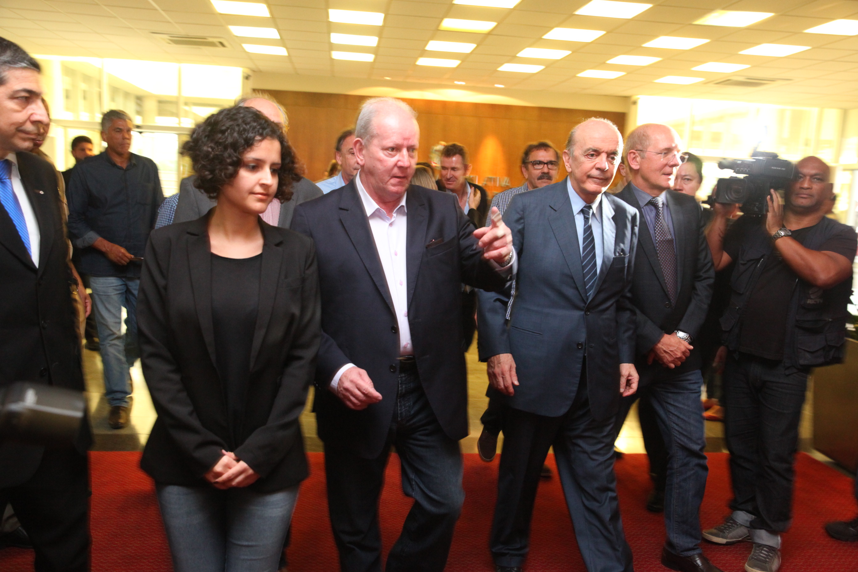 Senador José Serra visita Alesc. Foto: Eduardo Guedes de Olveira / Agência AL