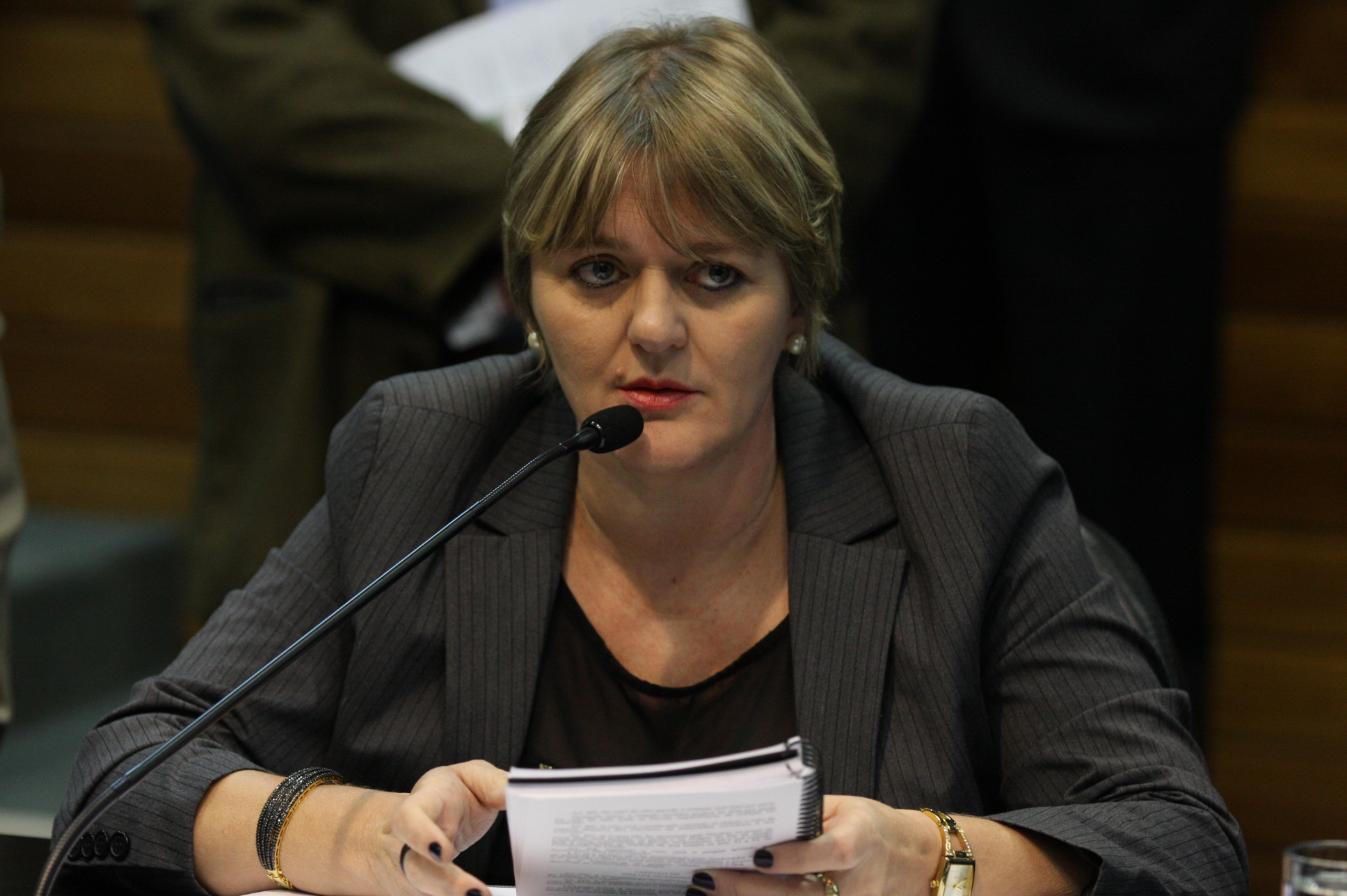 Comissão de Constituição e Justiça. Dep: Luciane Carminatti (PT). Foto: Yuri Santos / Agência AL