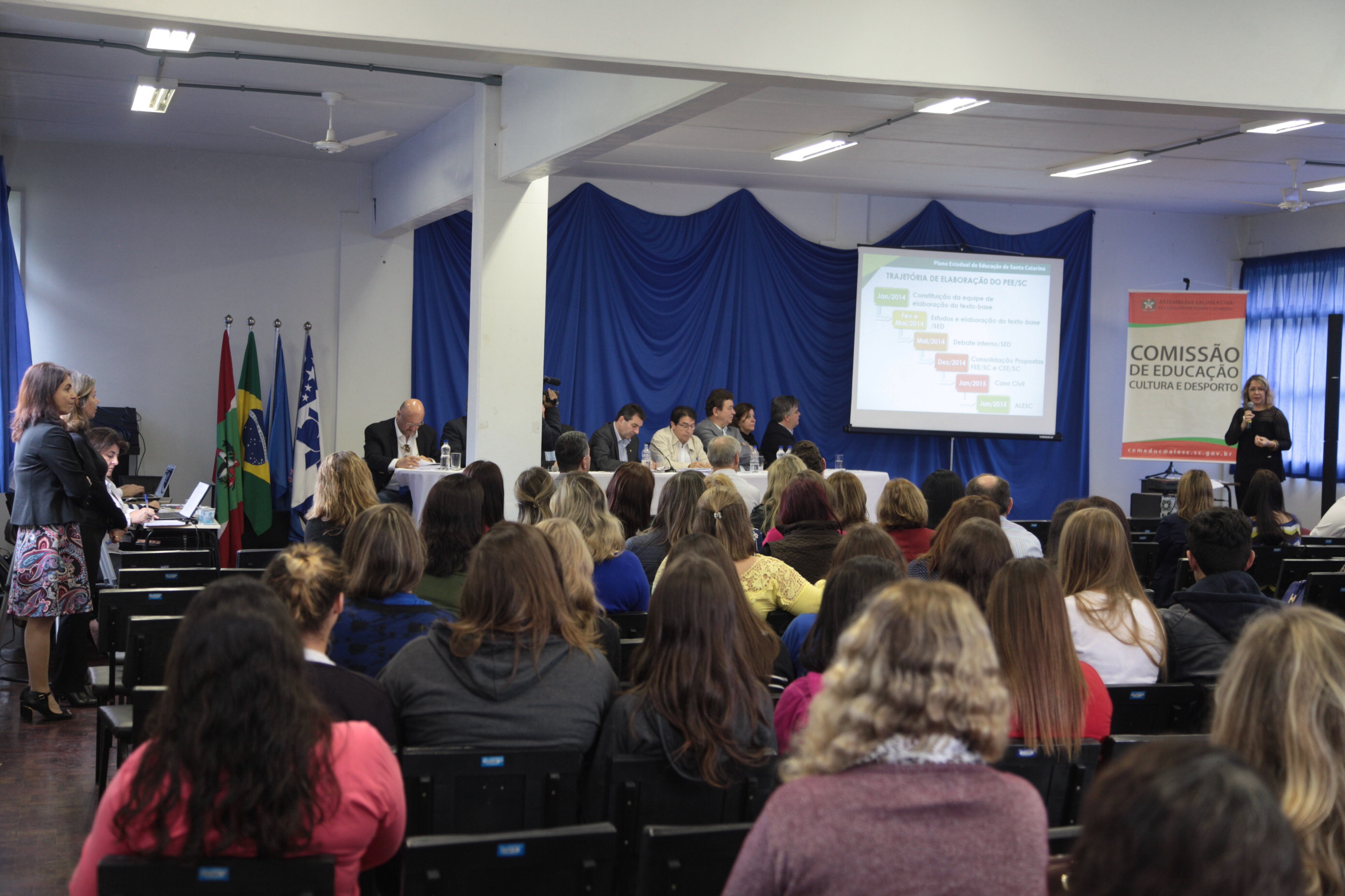 Audiência Pública em Canoinhas - Plano Estadual de Educação