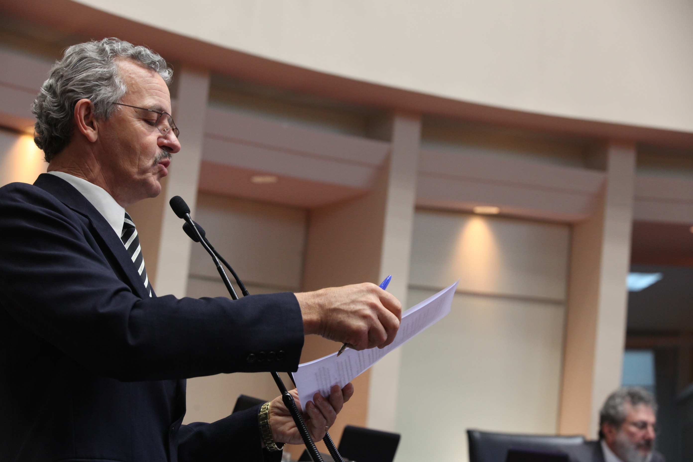 Sessão Ordinária. Deputado Dirceu Dresch (PT) .Foto: Eduardo Guedes De Oliveira / Agência AL