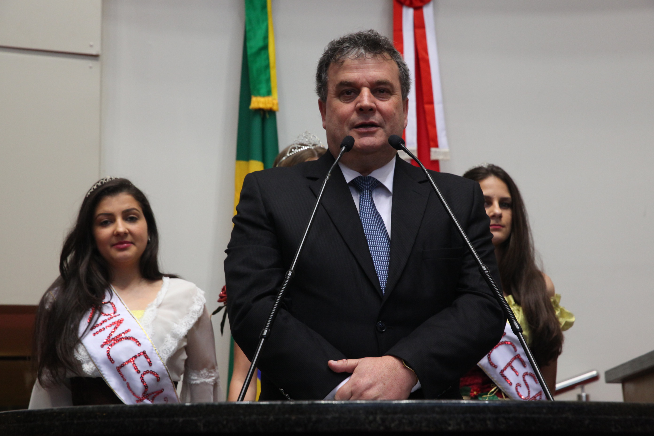 Lançamento da 20ª Fesmate no Município de Canoinhas. Foto: Eduardo Guedes De Oliveira / Agência AL