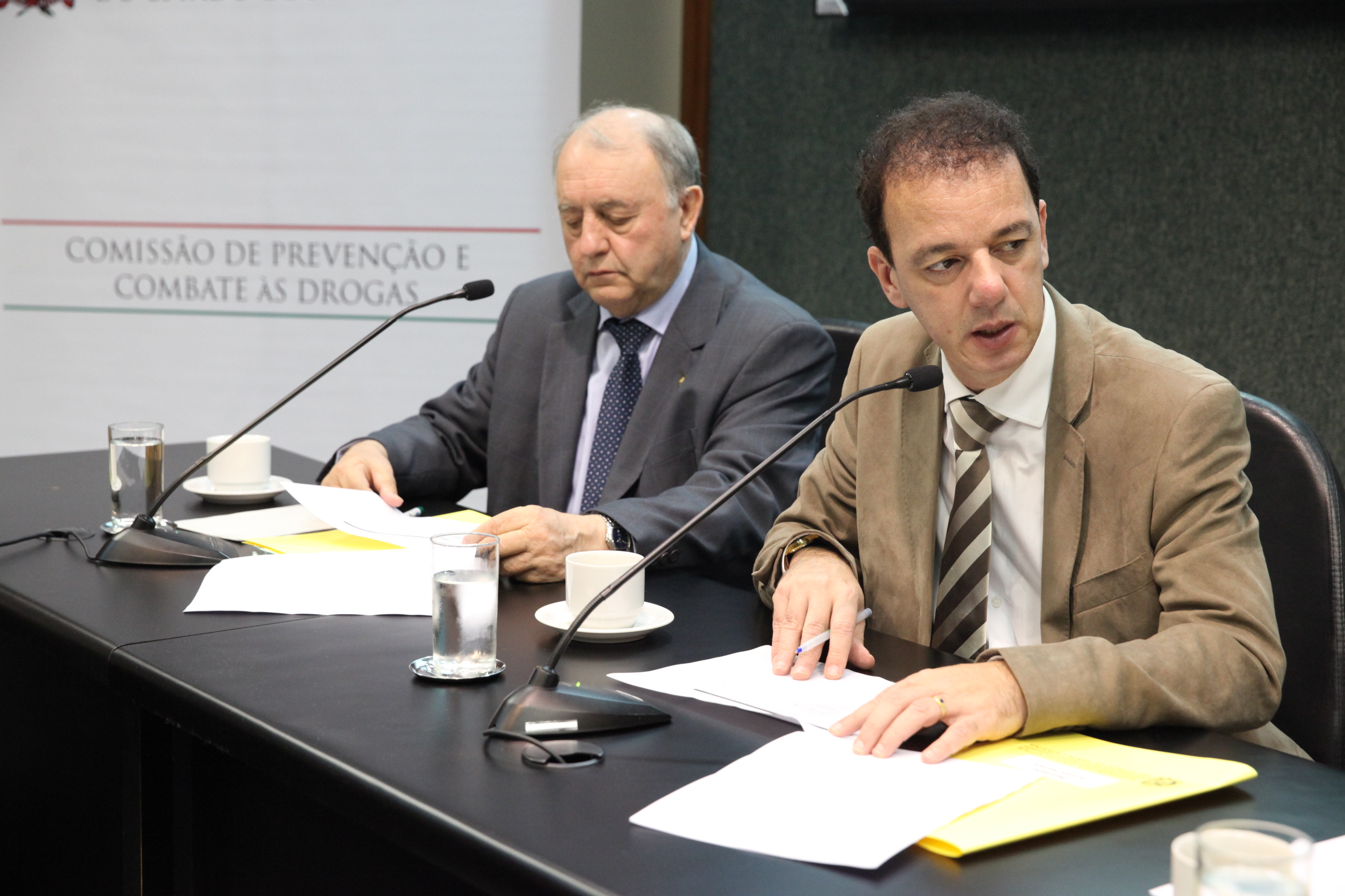 Reunião da Comissão de Prevenção e Combate às Drogas. Foto: Fábio Queiroz / Agência AL