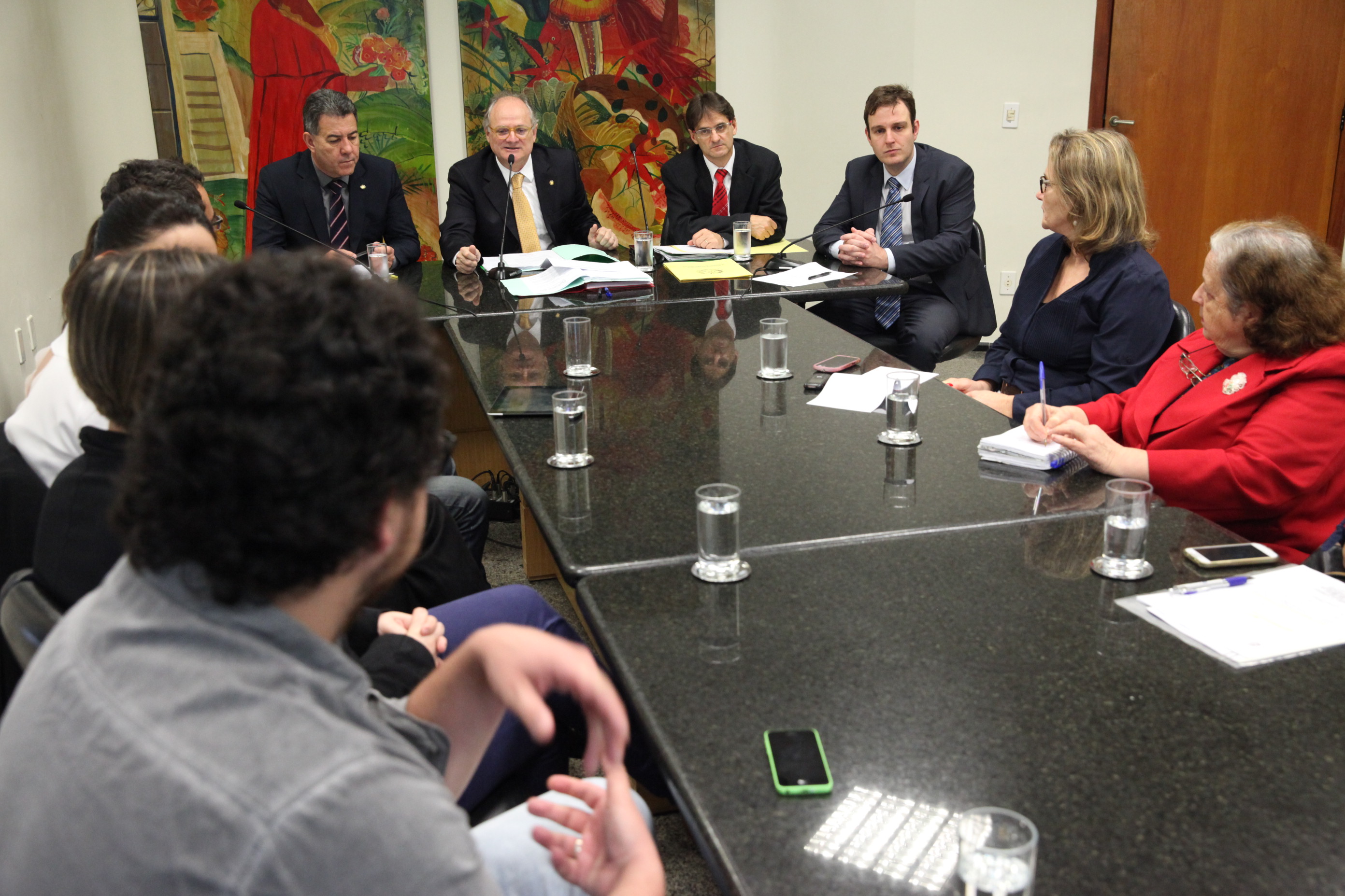 Reunião da Comissão de Defesa dos Direitos da Criança e do Adolescente. Foto: Fábio Queiroz / Agência AL