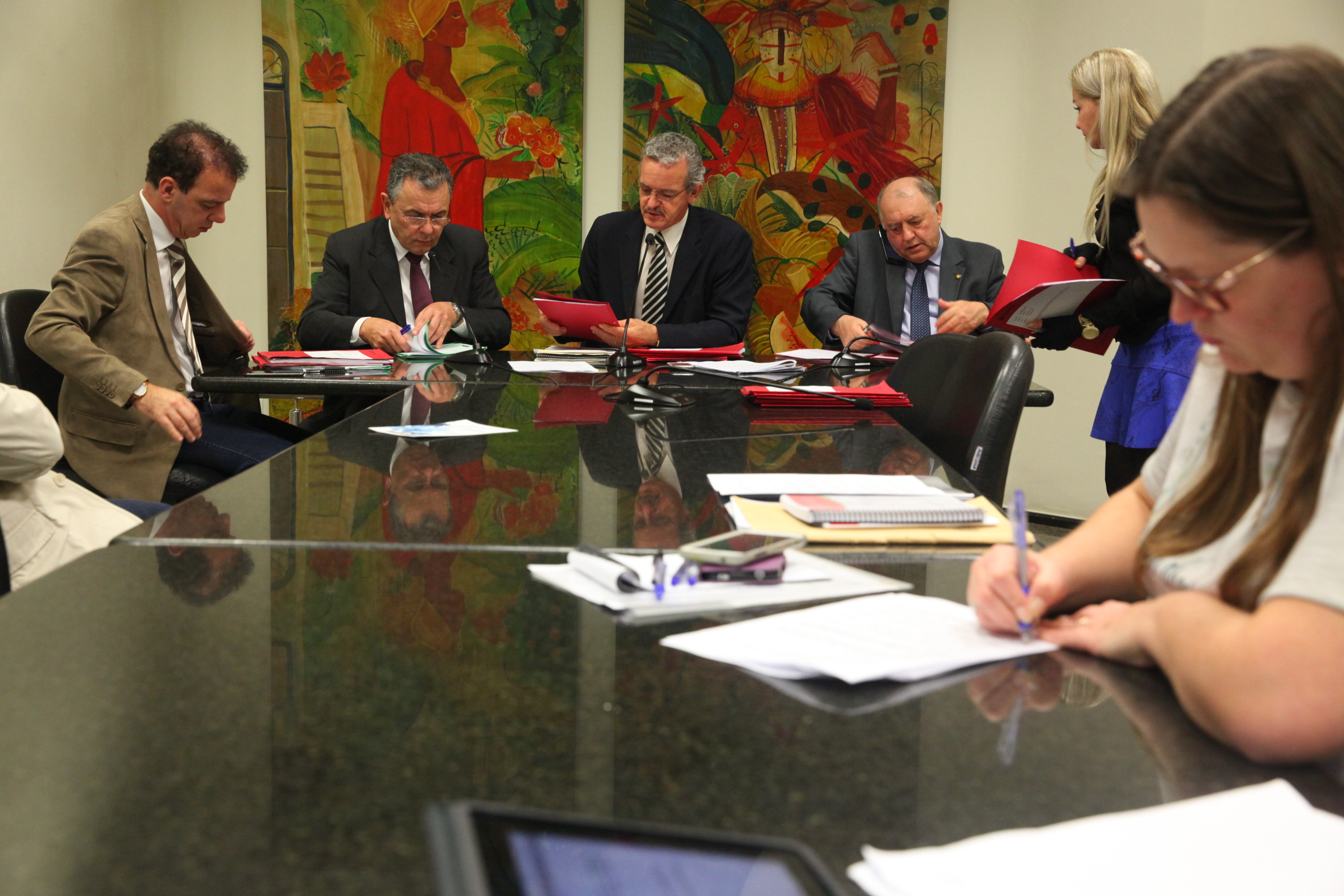 Reunião da Comissão de Direitos Humanos. Foto: Eduardo Guedes de Oliveira/Agência AL