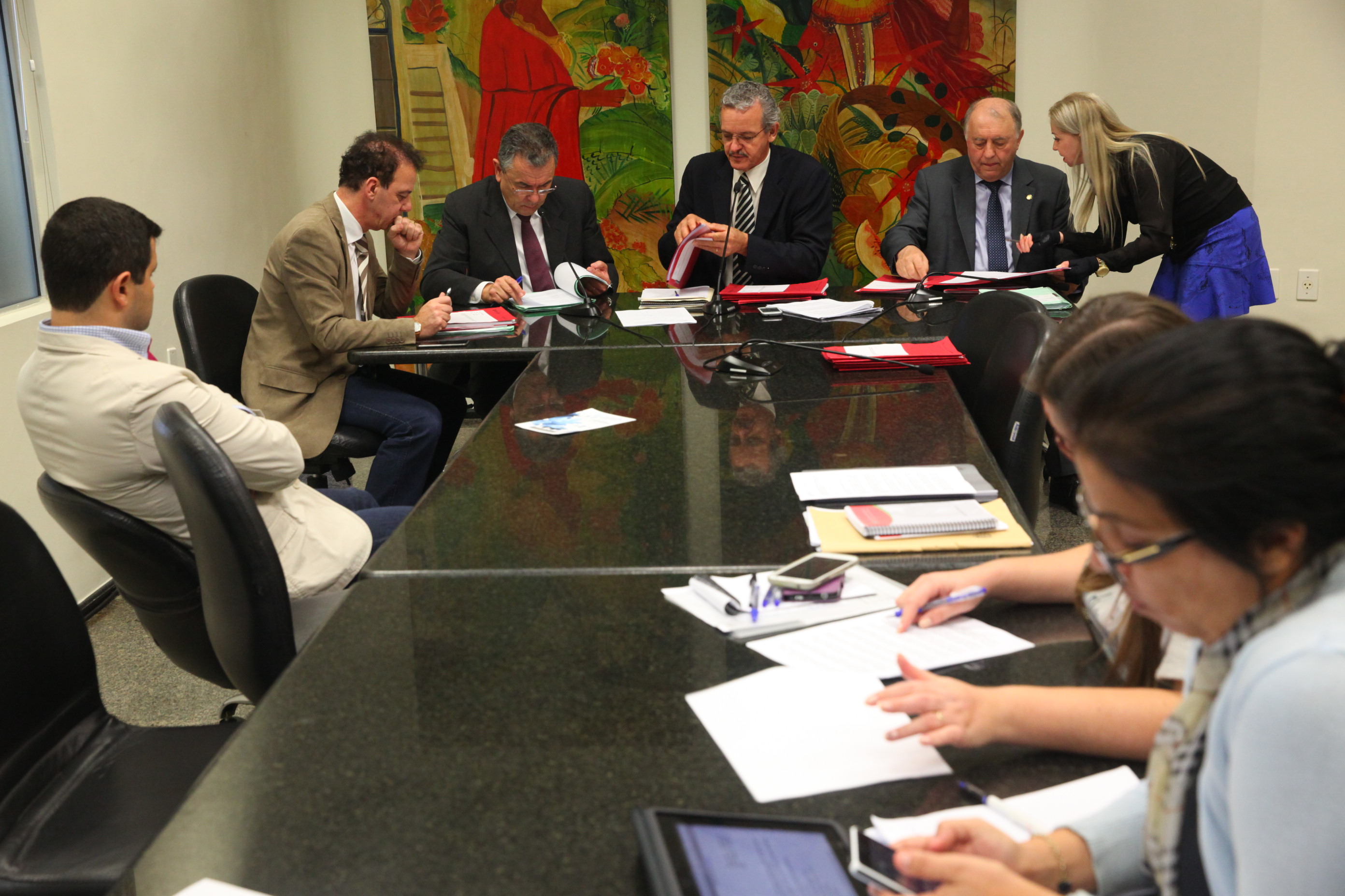 Reunião da Comissão de Direitos Humanos. Foto: Eduardo Guedes de Oliveira/Agência AL