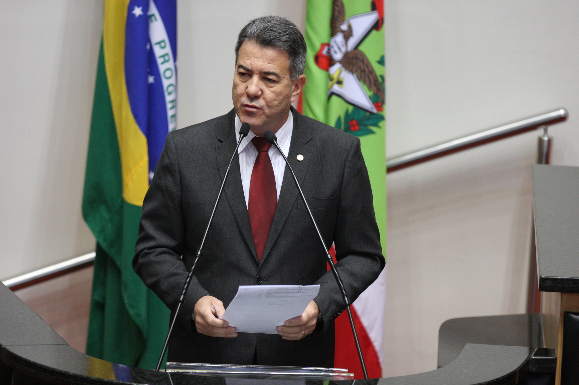 Sessão Ordinária. Dep: Jean Leutprecht (PCdoB). Foto: Yuri Santos / Agência AL