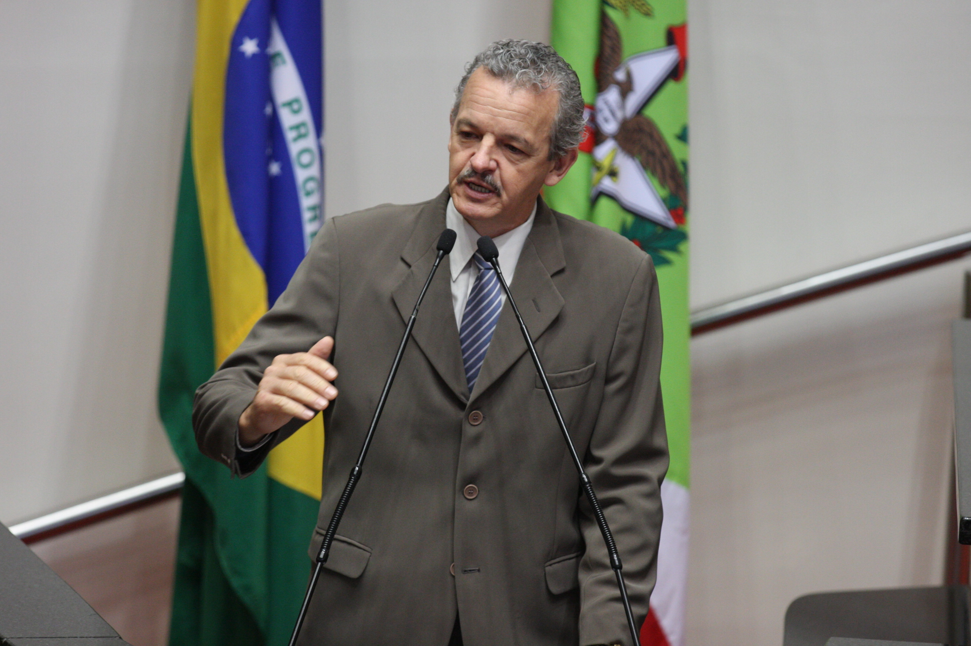 Sessão Ordinária. Dep: Dirceu Dresch (PT). Foto: Yuri Santos / Agência AL