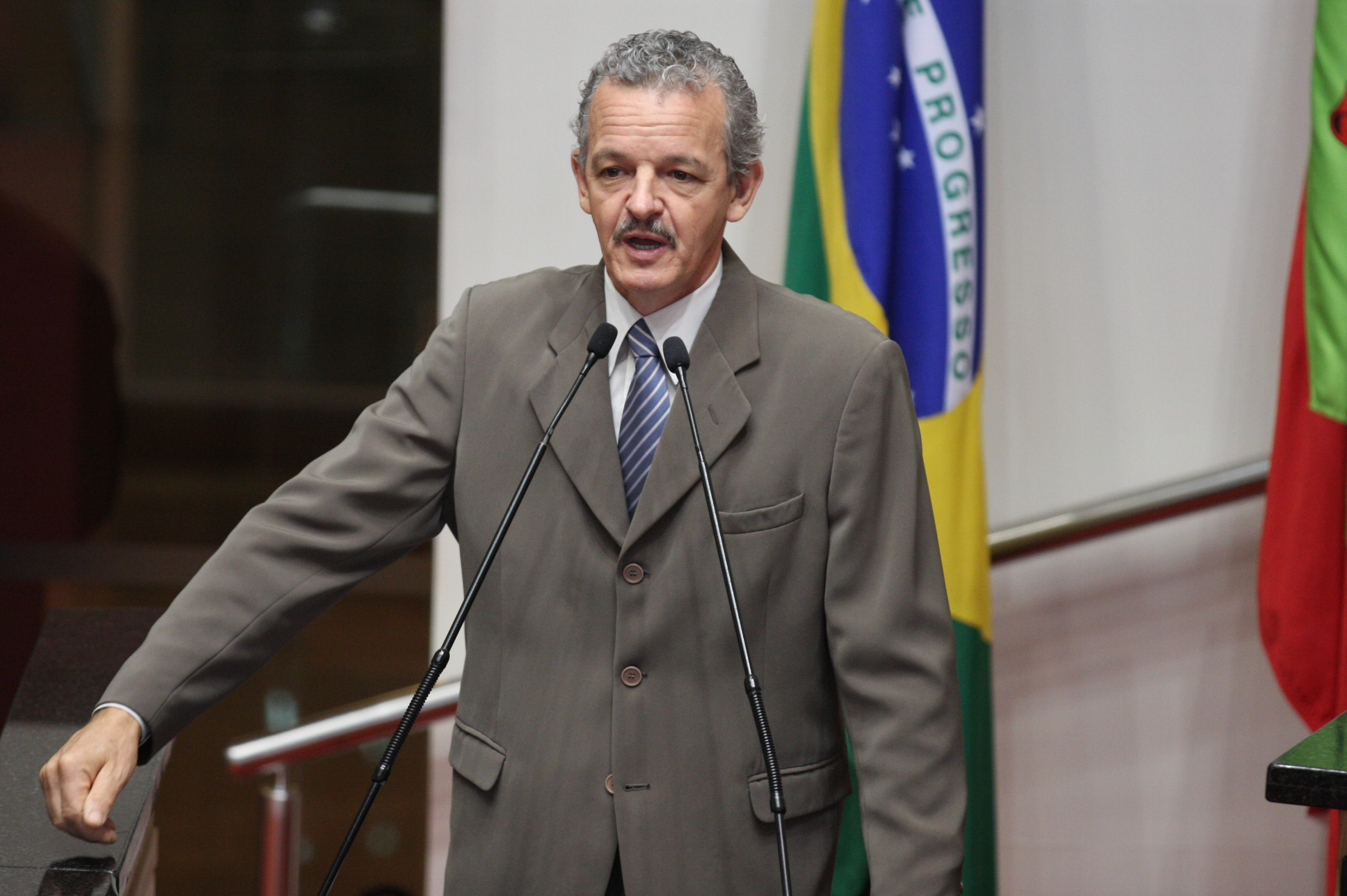 Sessão Ordinária. Dep: Dirceu Dresch (PT). Foto: Yuri Santos / Agência AL