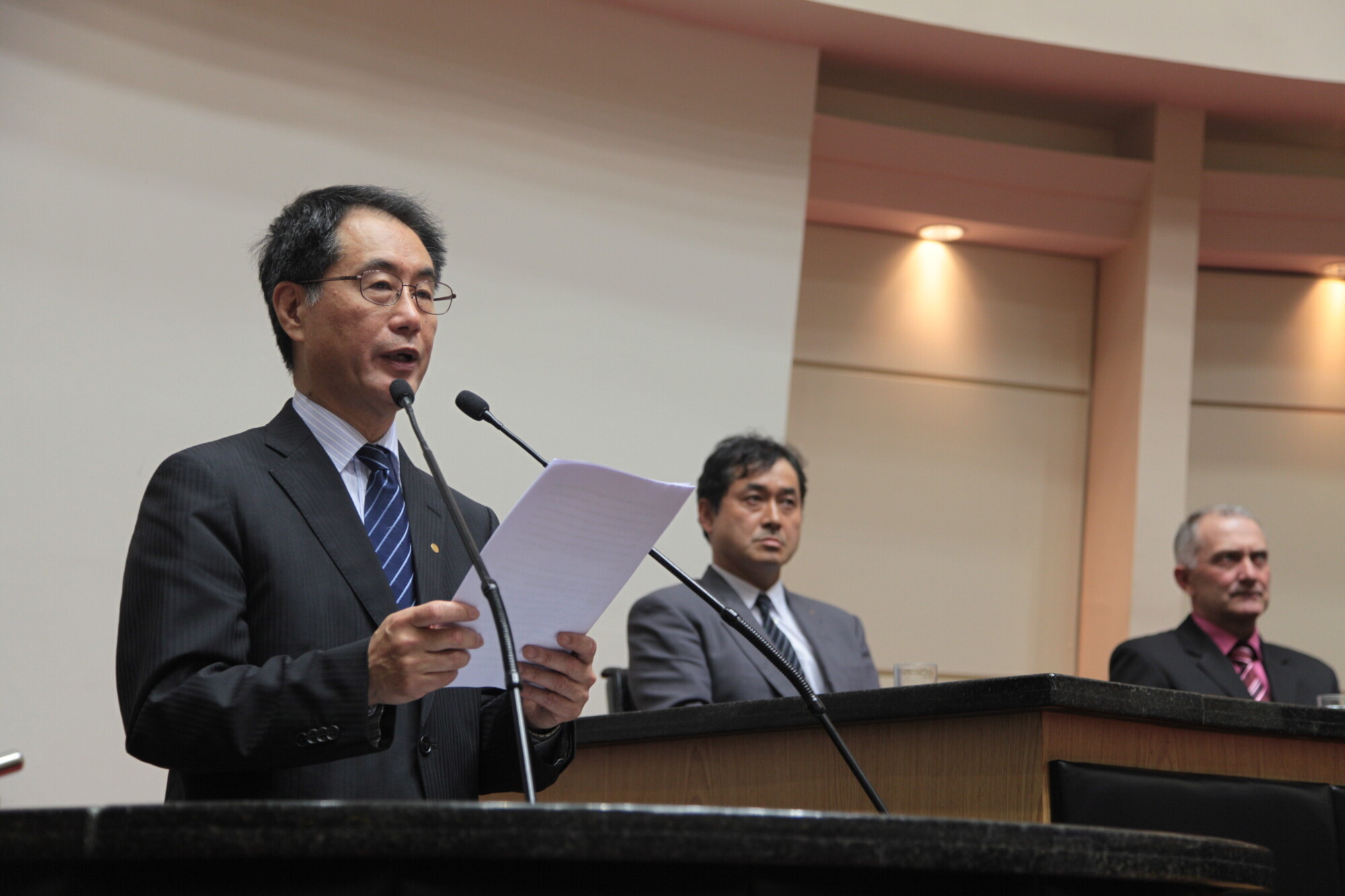 Toshio Ikeda, cônsul-geral do Japão em Curitiba