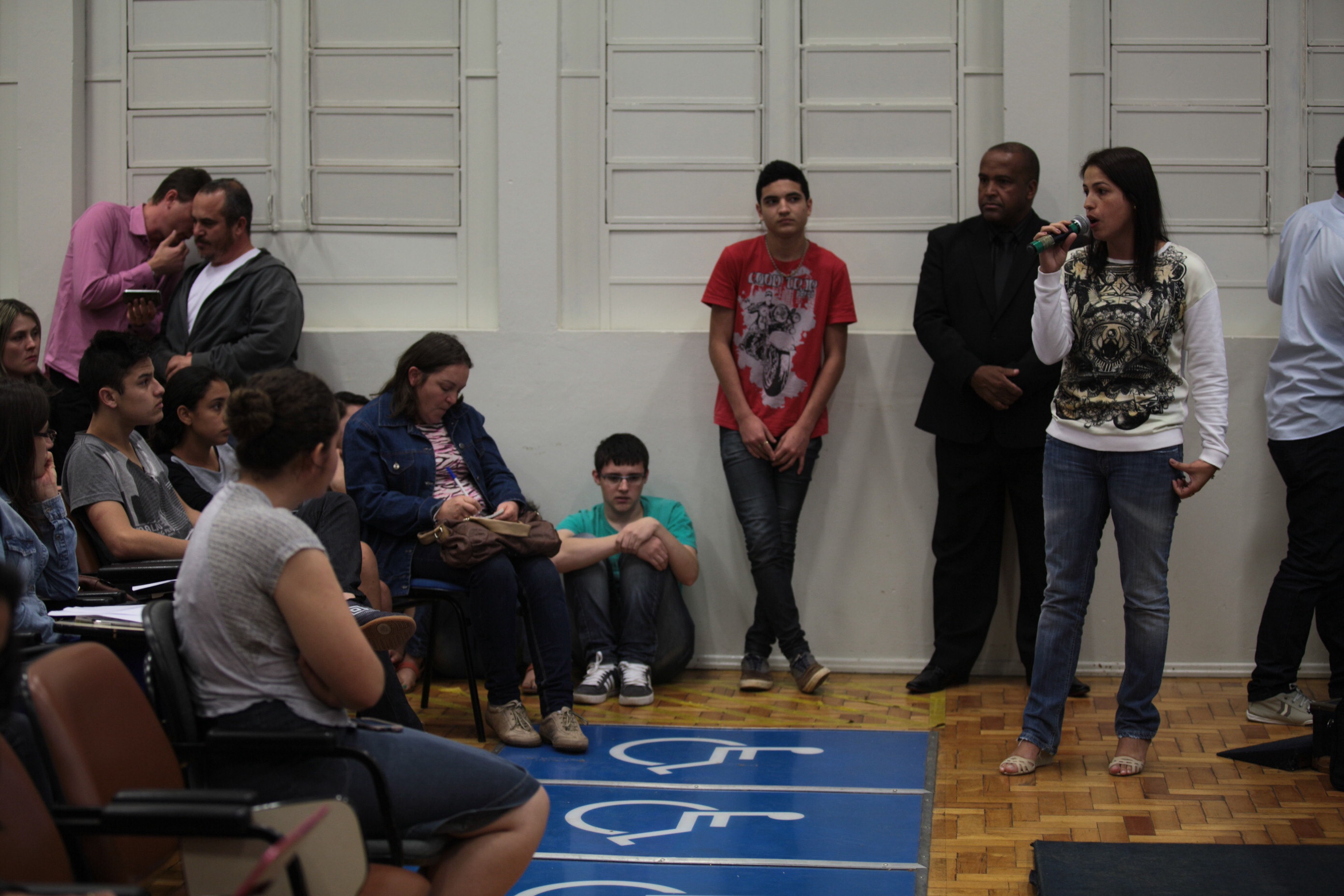 Audiência Pública em Chapecó - Plano Estadual de Educação - Franciele Ramos
