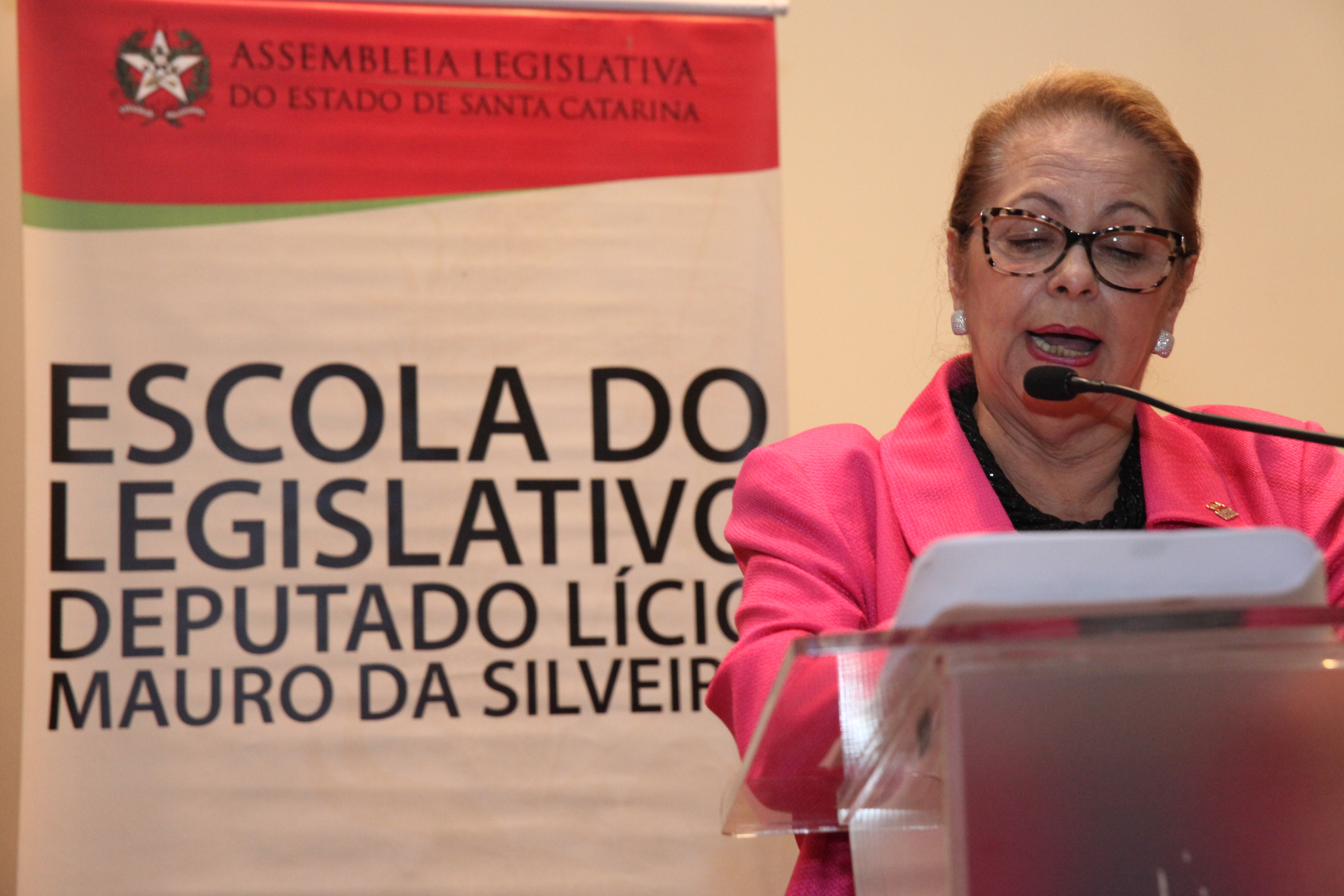 Secretária Estadual de Justiça Ada Faraco. Dia Estadual da Mulher Empresária. Foto: Fábio Queiroz / Agência AL