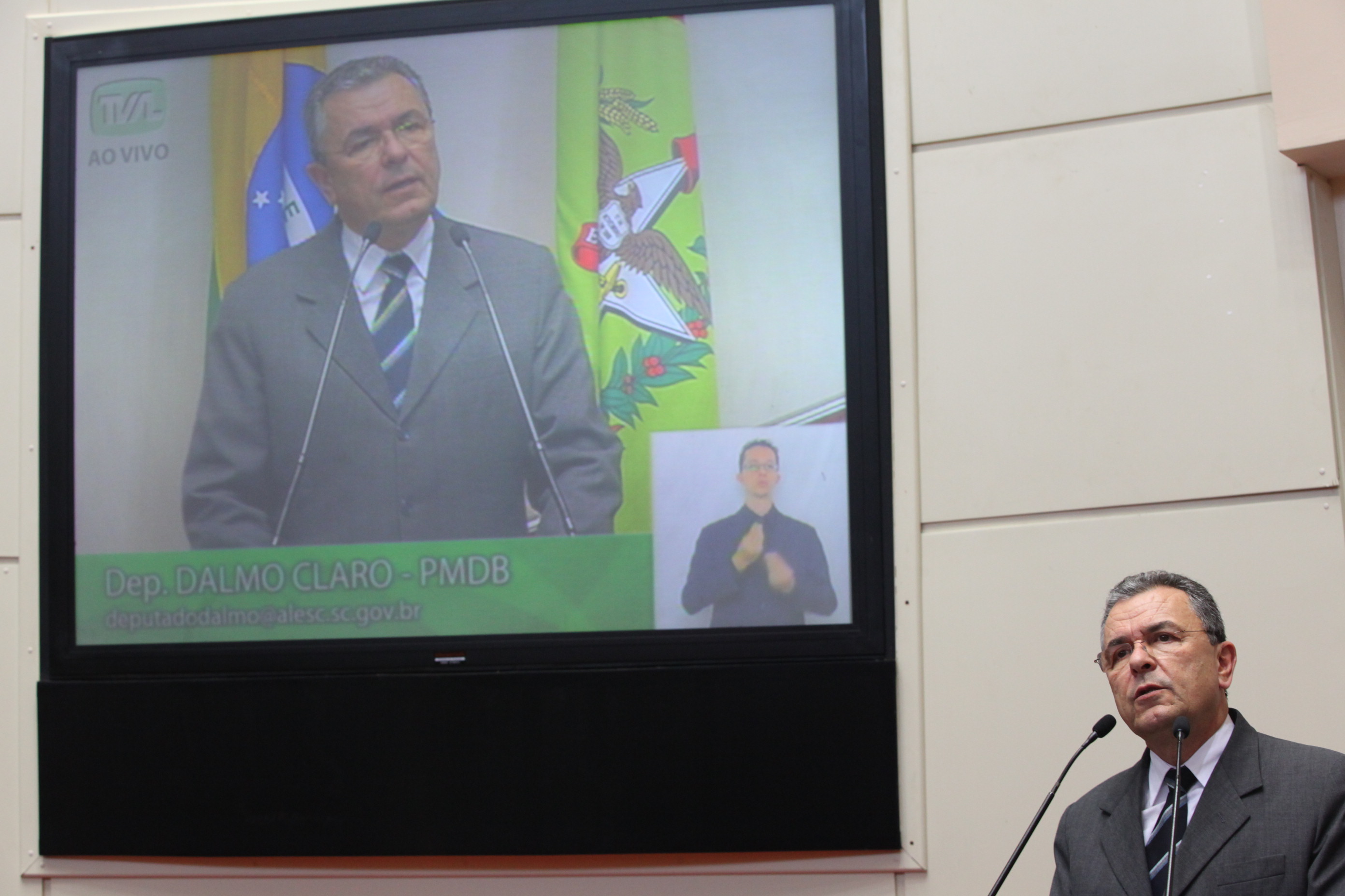 Sessão Ordinária - Plenário Osni Regis. Deputado Dalmo Claro (PMDB) - Foto: Eduardo Guedes de Oliveira/Agência AL