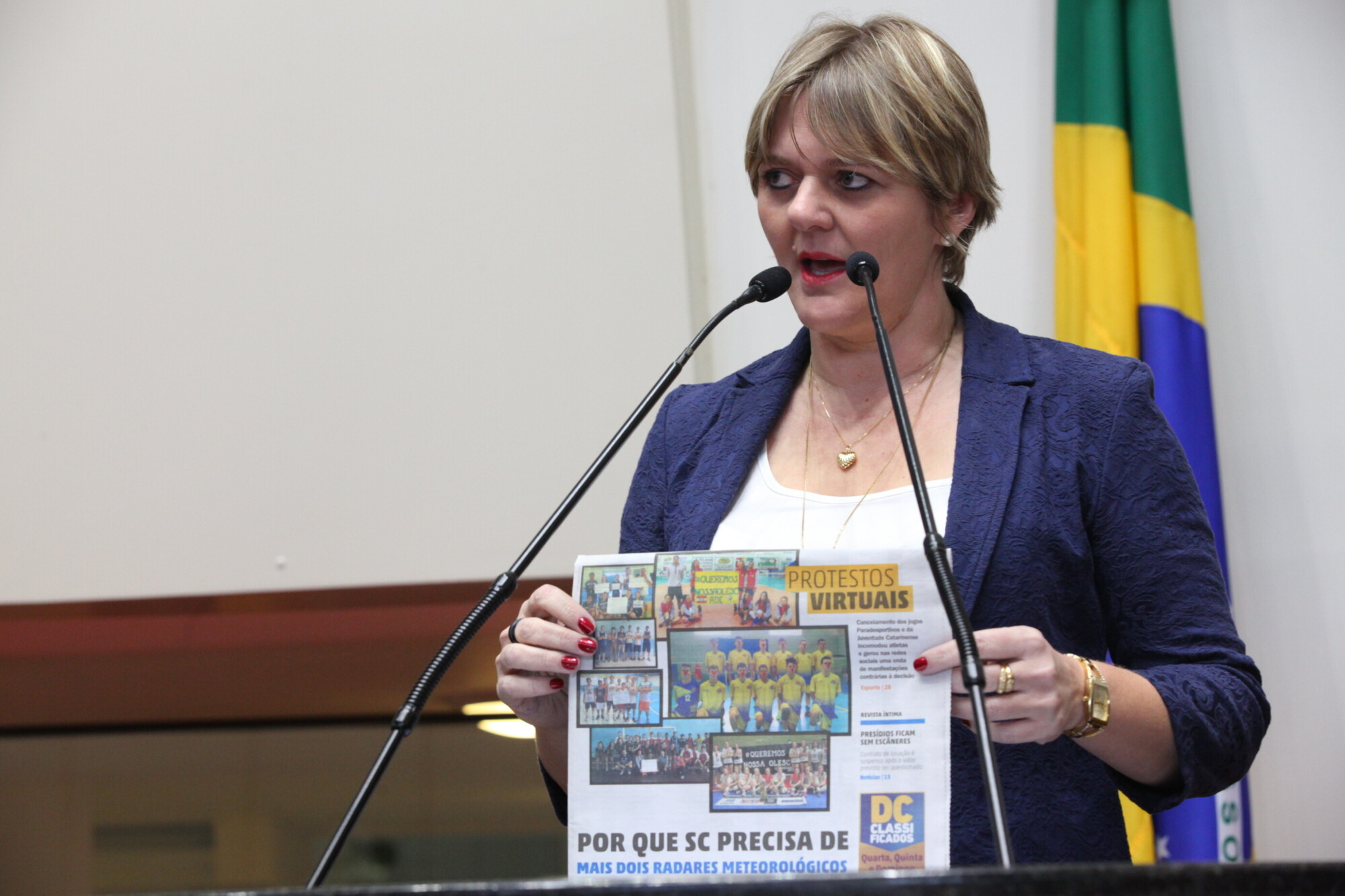 Deputada Luciane Carminatti