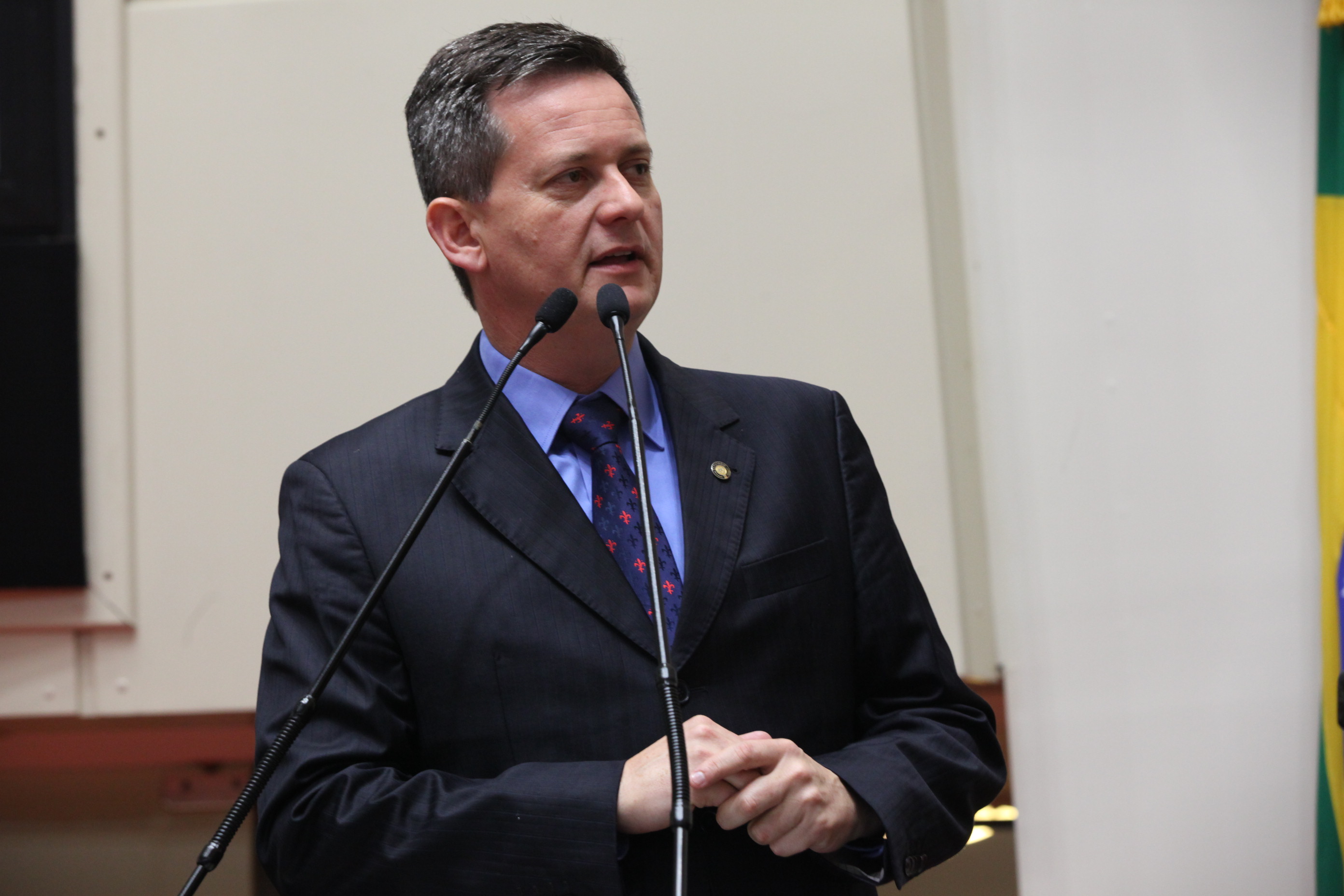 Sessão Ordinária - Plenário Osni Regis. Deputado Jean Kuhlmann (PSD) - Foto: Eduardo Guedes de Oliveira/Agência AL