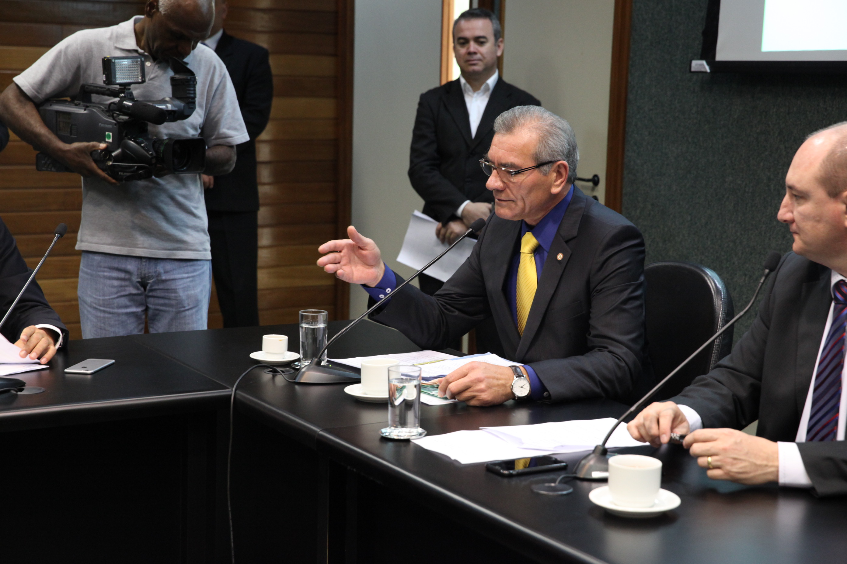 Reunião da Comissão de Constituição e Justiça. Foto: Fábio Queiroz / Agência AL