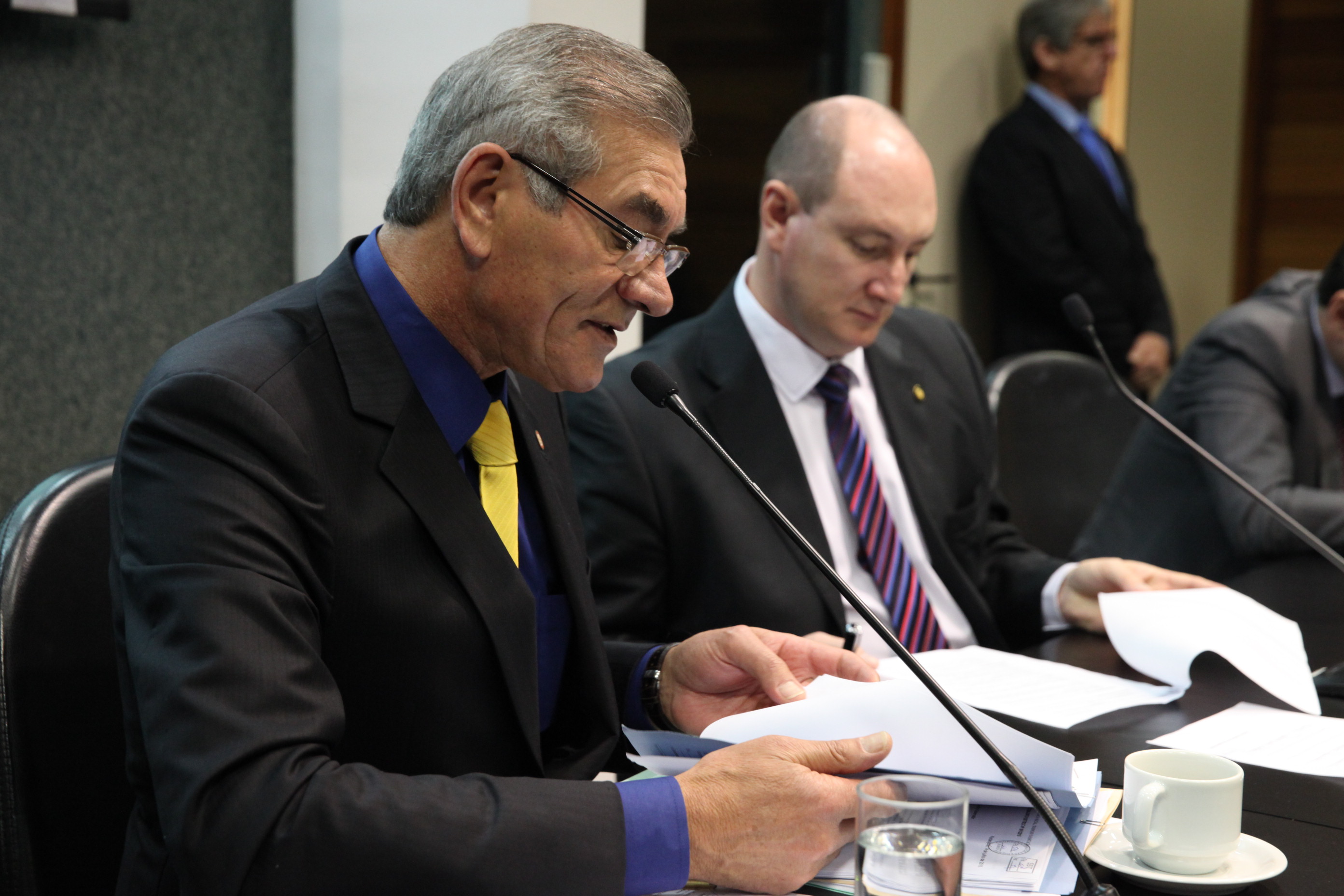 Reunião da Comissão de Constituição e Justiça. Foto: Fábio Queiroz / Agência AL