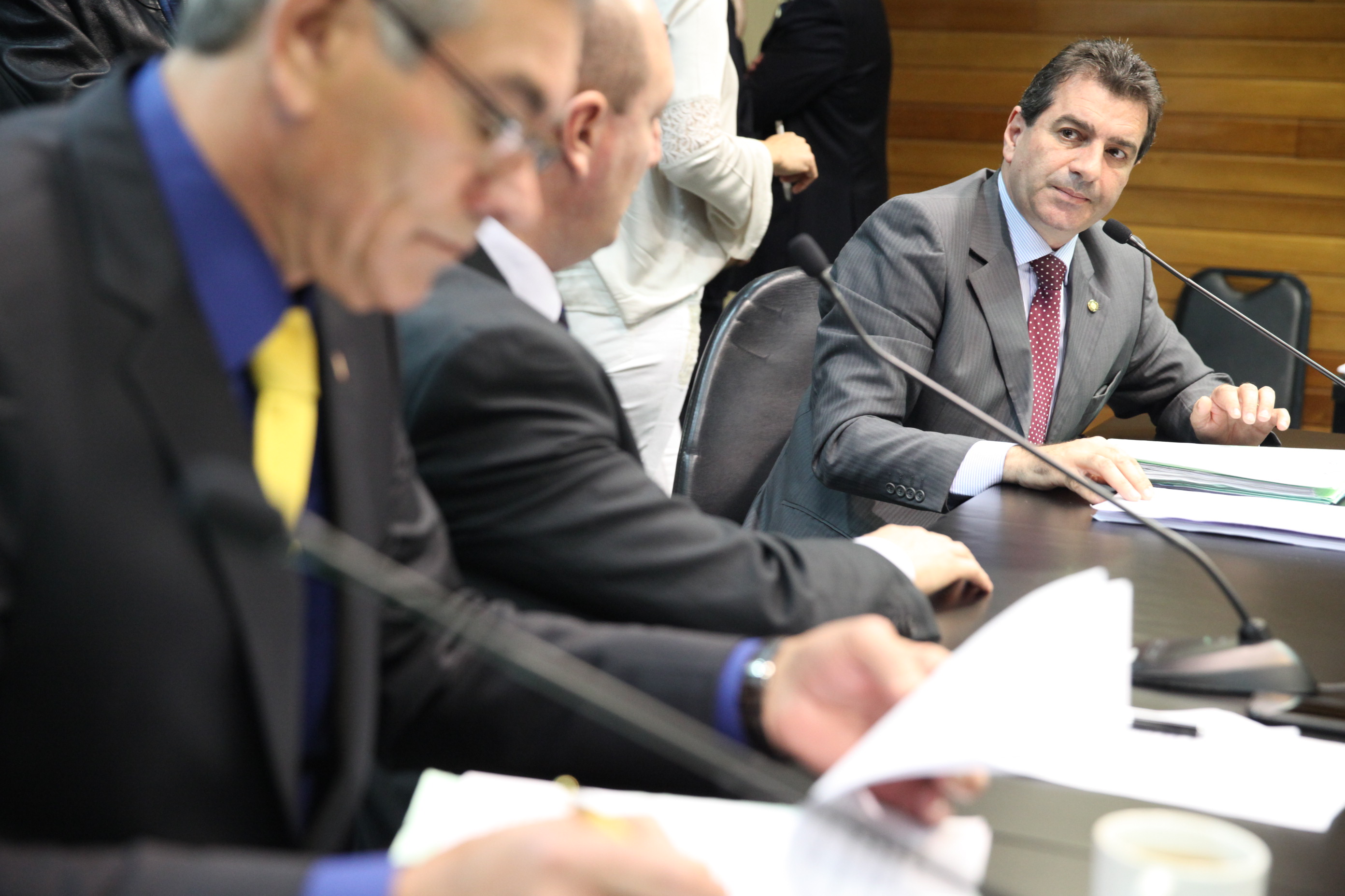 Reunião da Comissão de Constituição e Justiça. Foto: Fábio Queiroz / Agência AL
