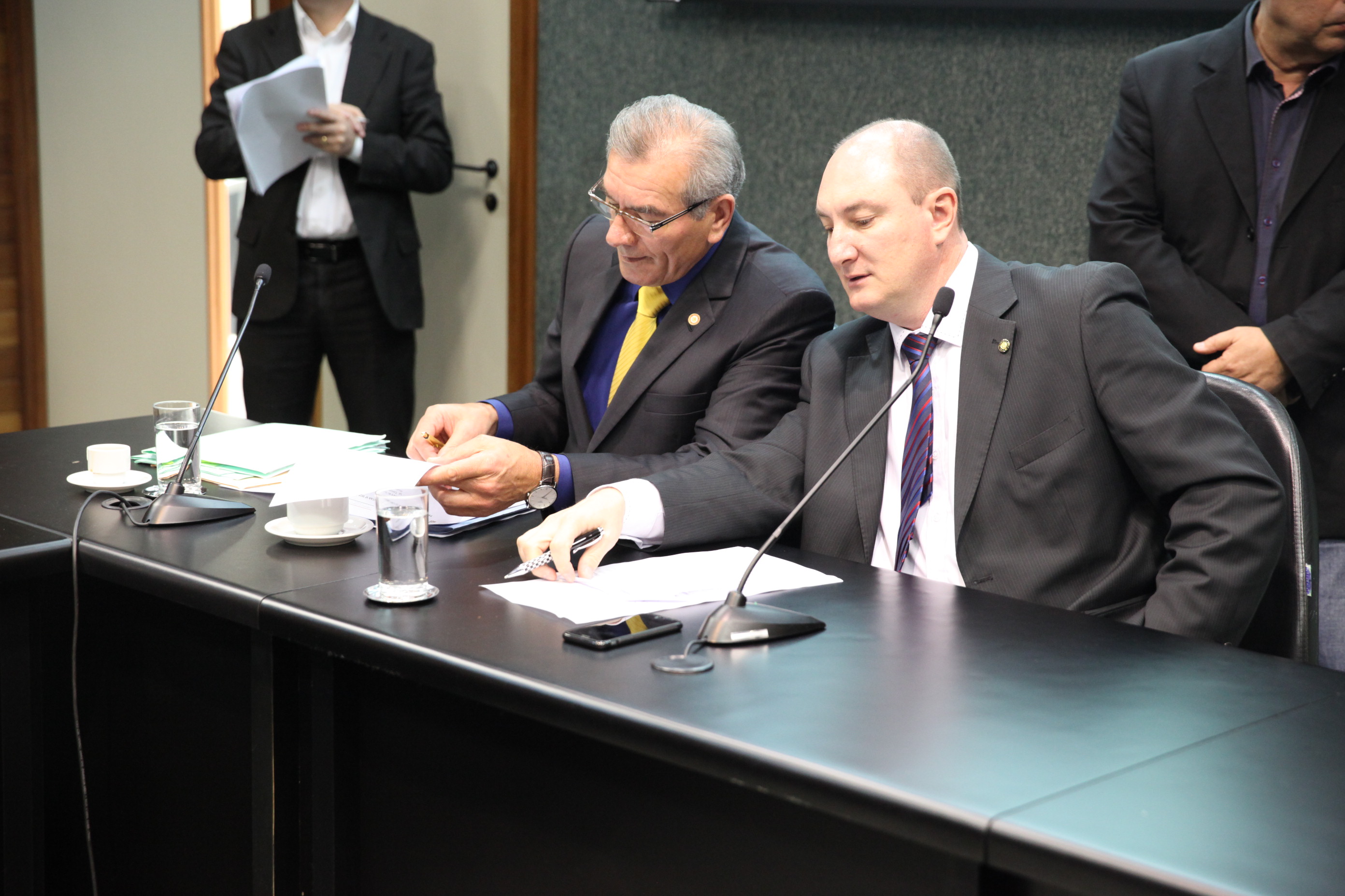 Reunião da Comissão de Constituição e Justiça. Foto: Fábio Queiroz / Agência AL