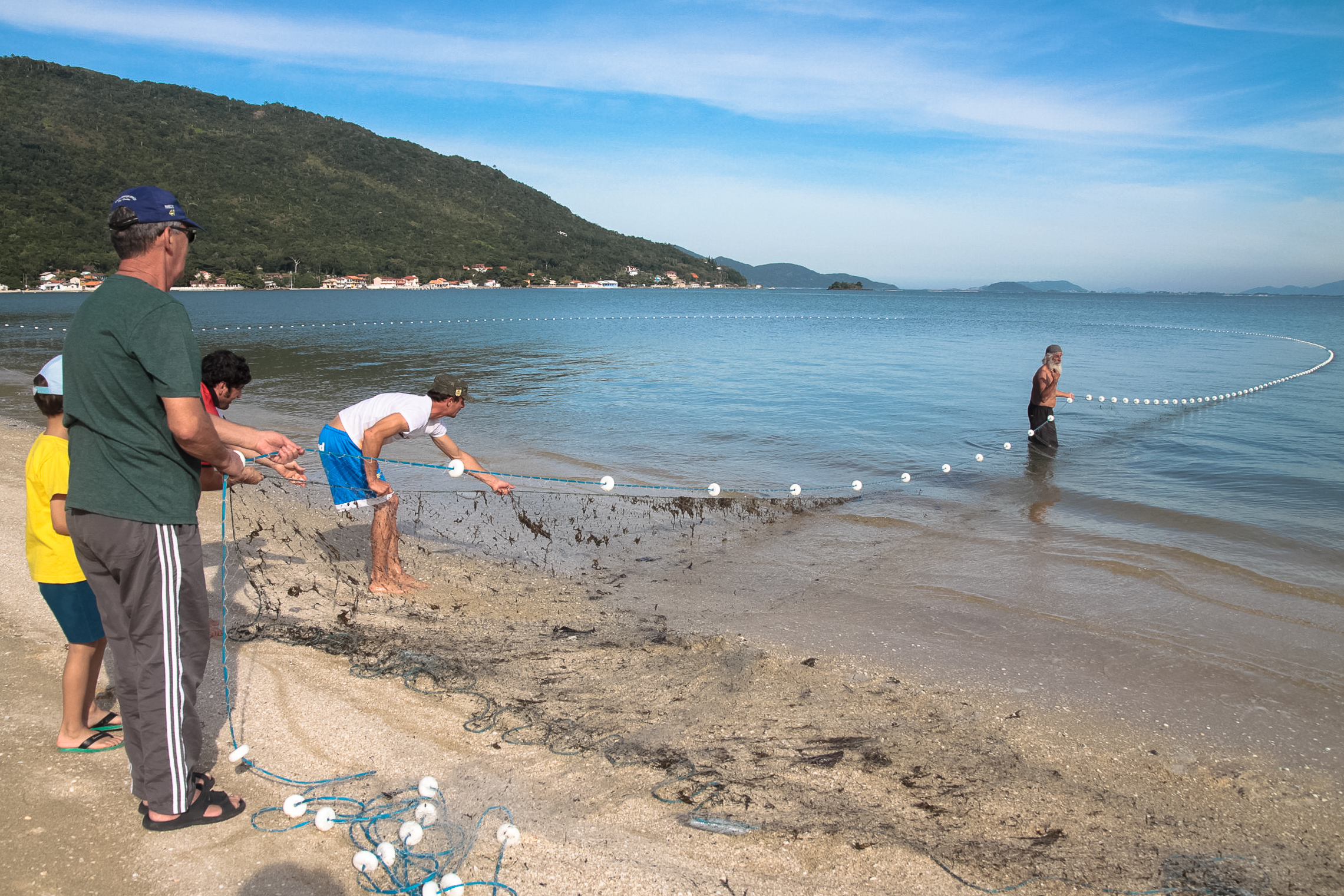 Pescadores Sul da Ilha